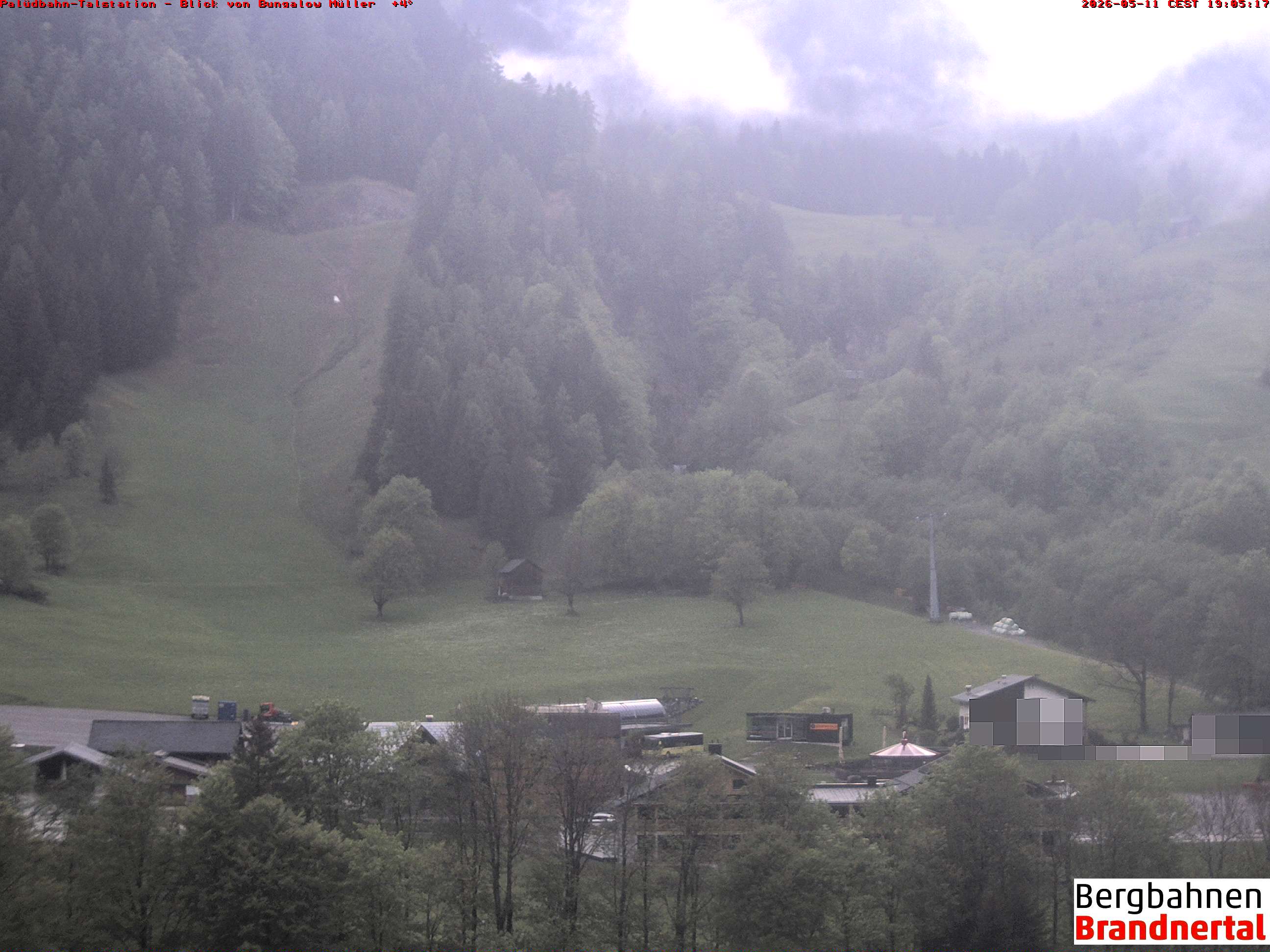 Blick auf Palüdbahn von Bungalow Müller