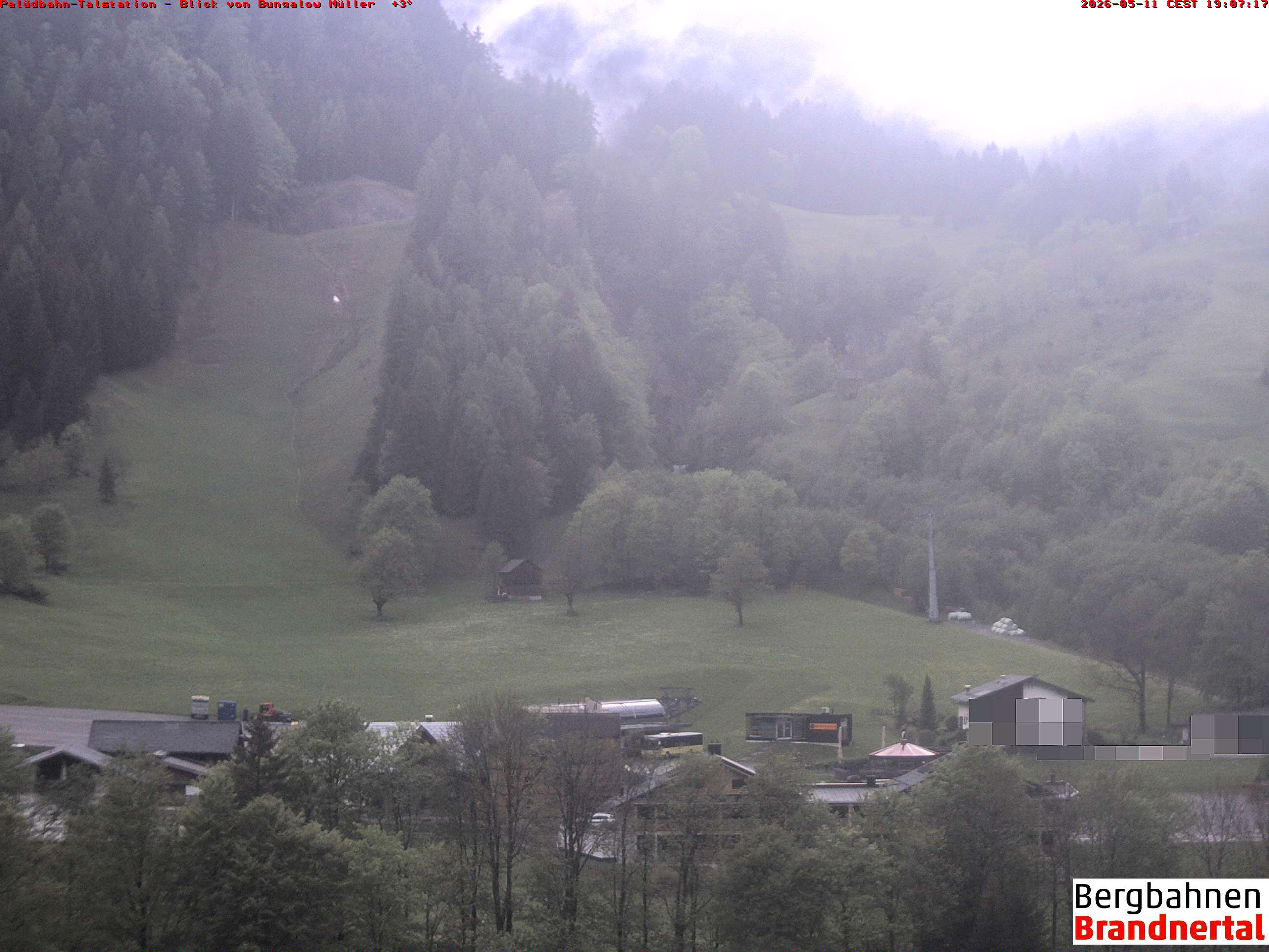 Blick auf Palüdbahn von Bungalow Müller