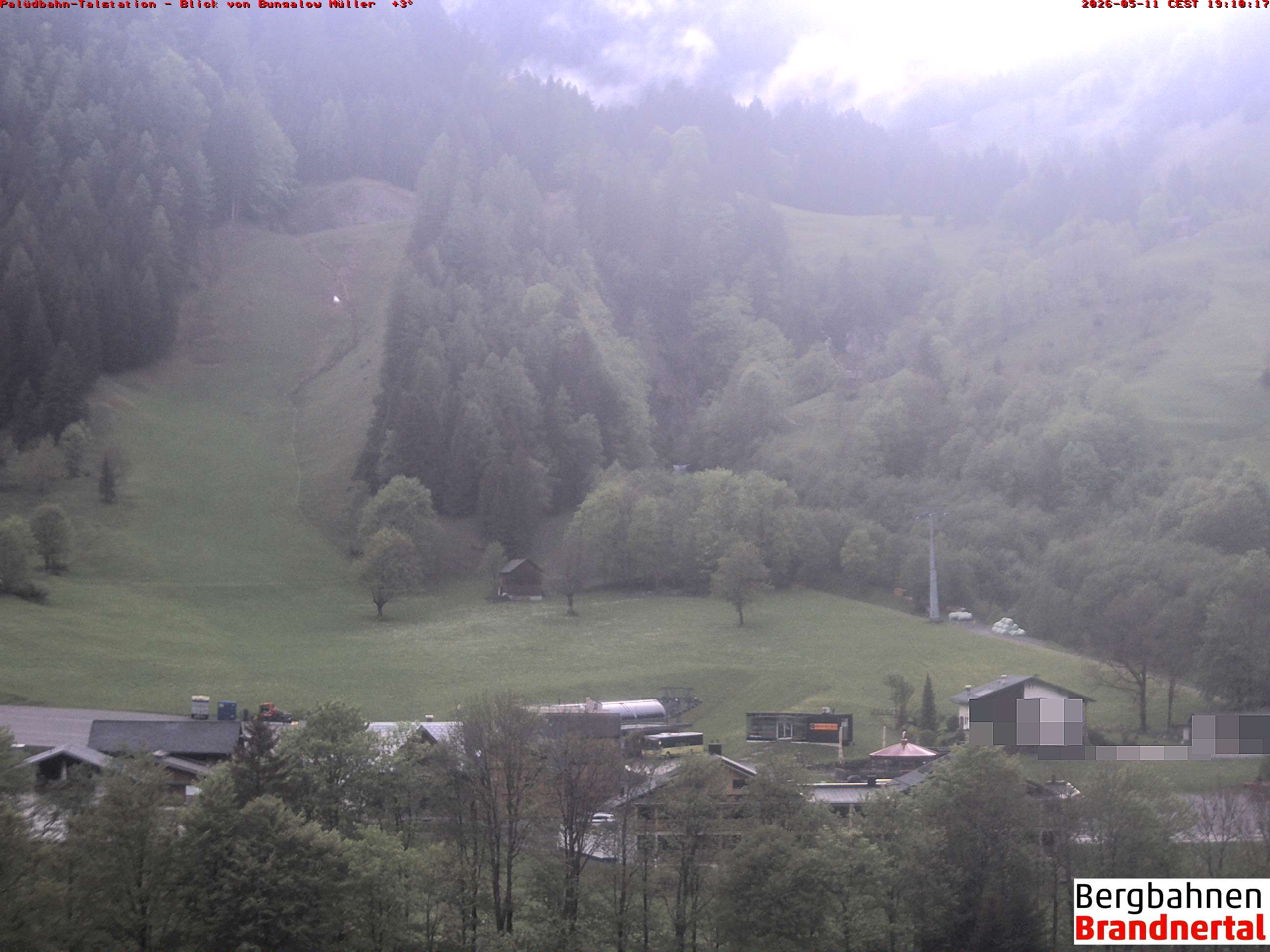 Blick auf Palüdbahn von Bungalow Müller