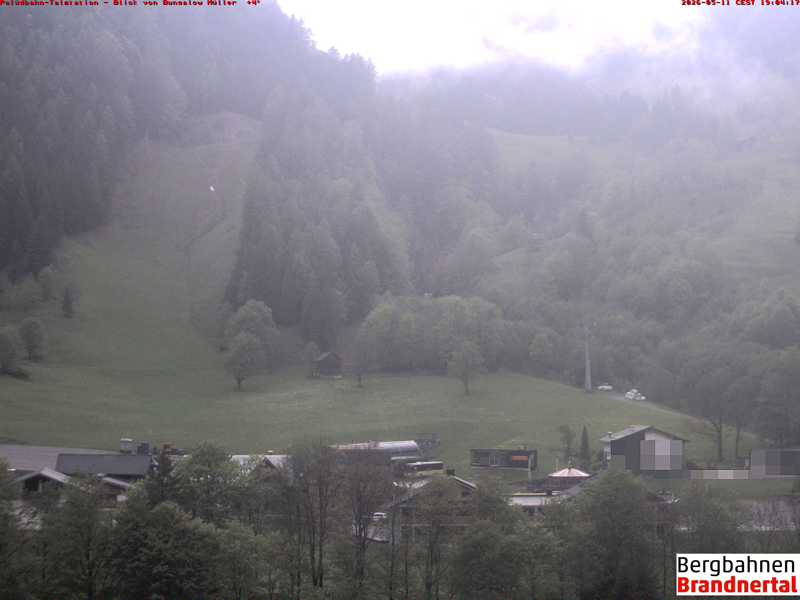 Blick auf Palüdbahn von Bungalow Müller
