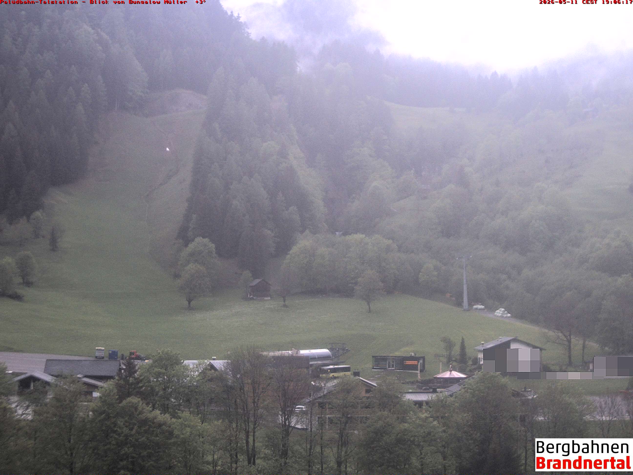 Blick auf Palüdbahn von Bungalow Müller