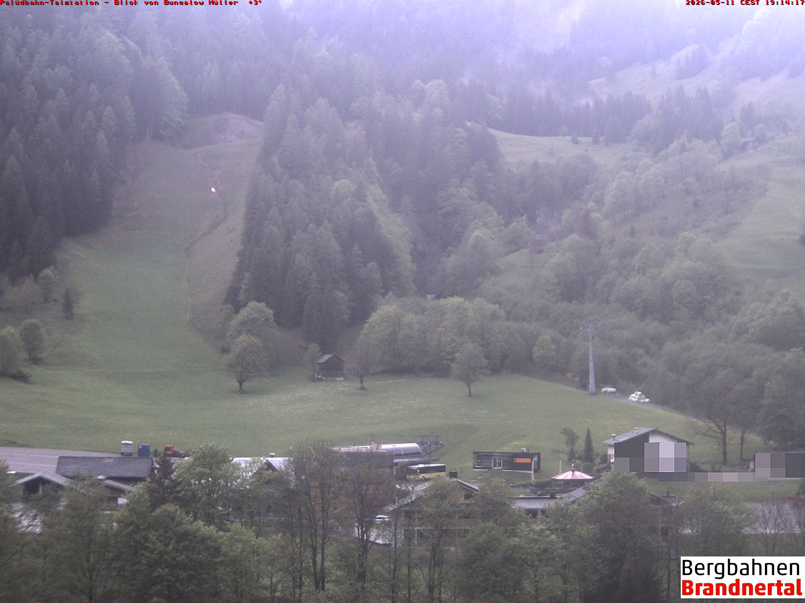 Blick auf Palüdbahn von Bungalow Müller
