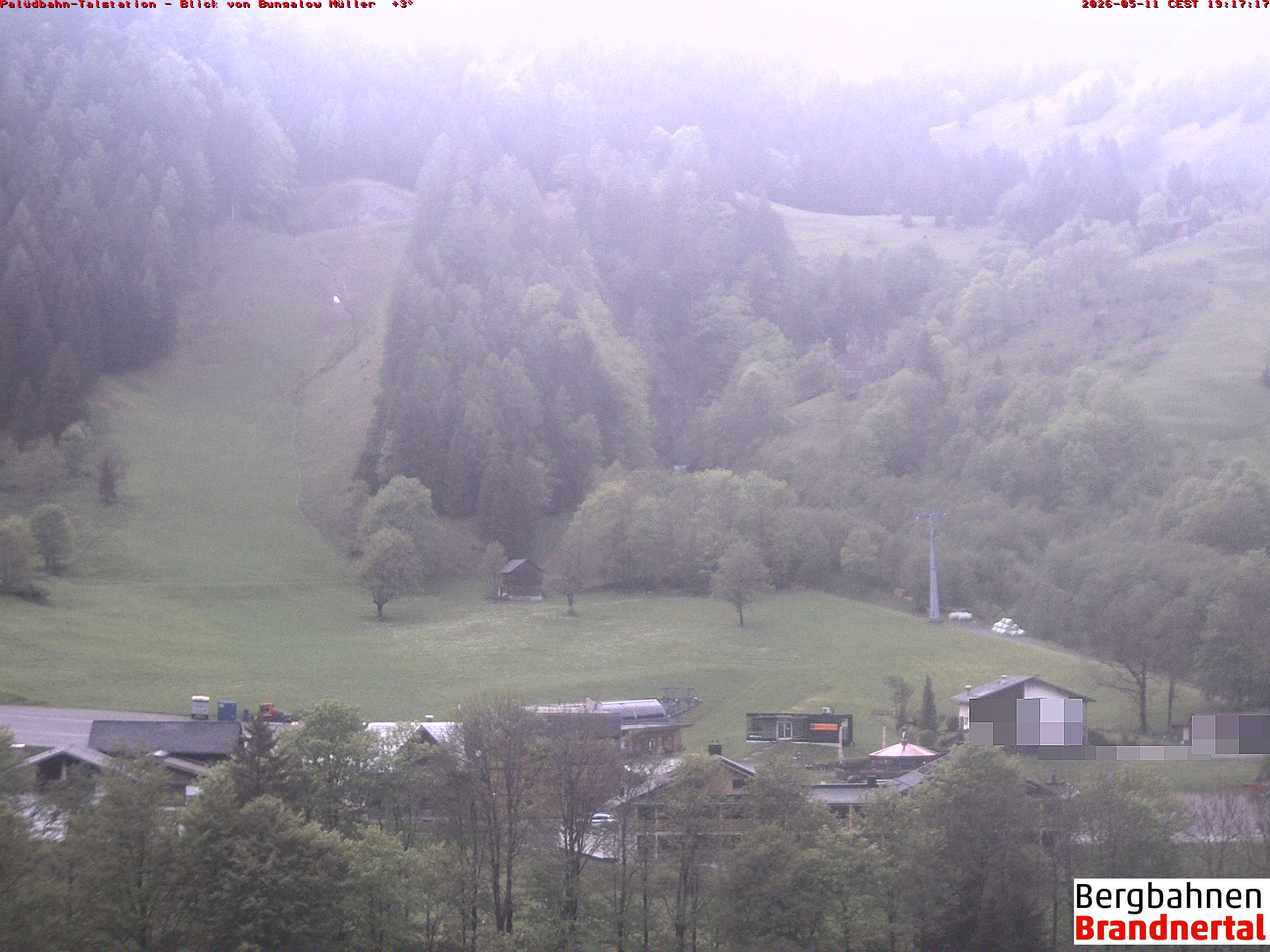 Blick auf Palüdbahn von Bungalow Müller