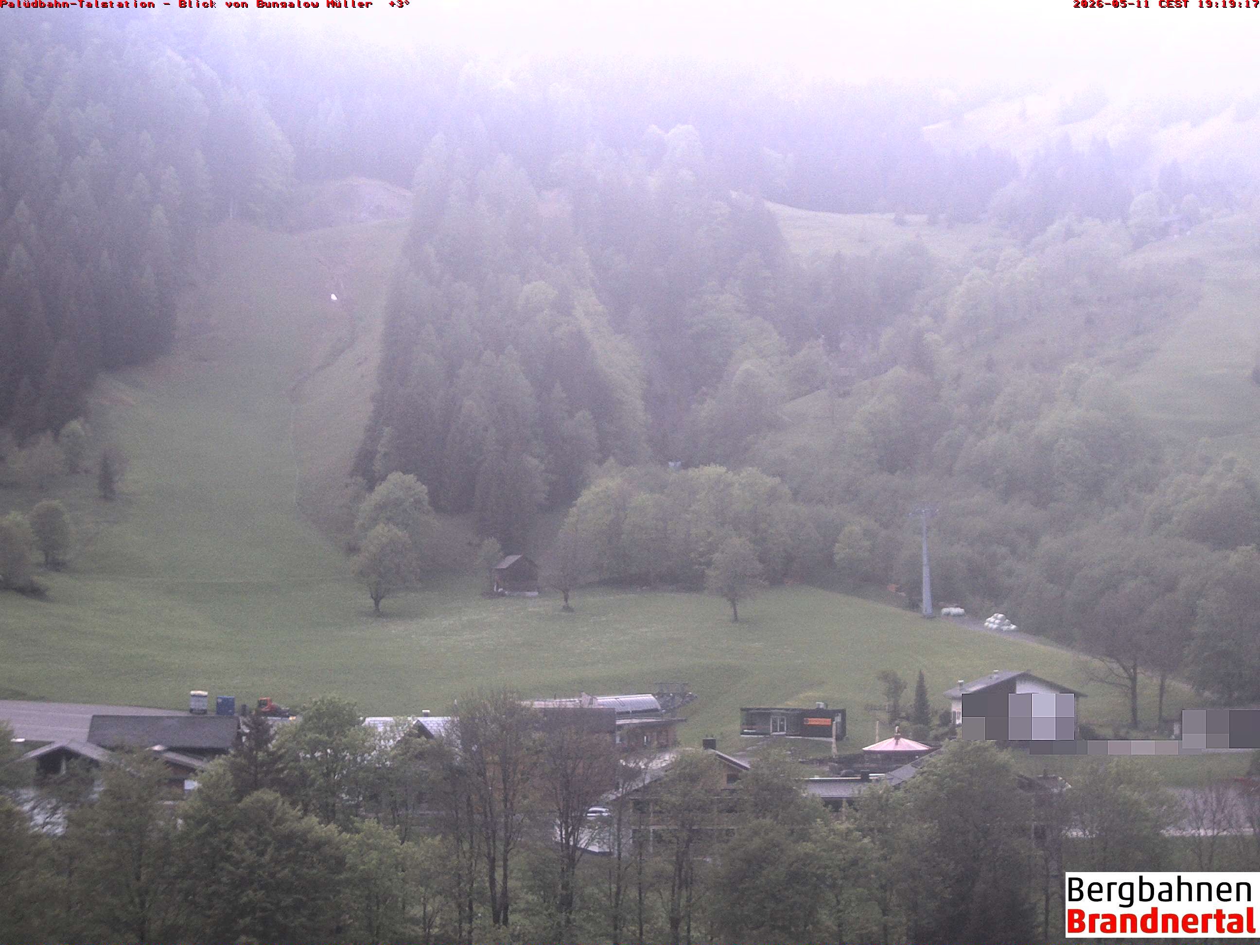 Blick auf Palüdbahn von Bungalow Müller