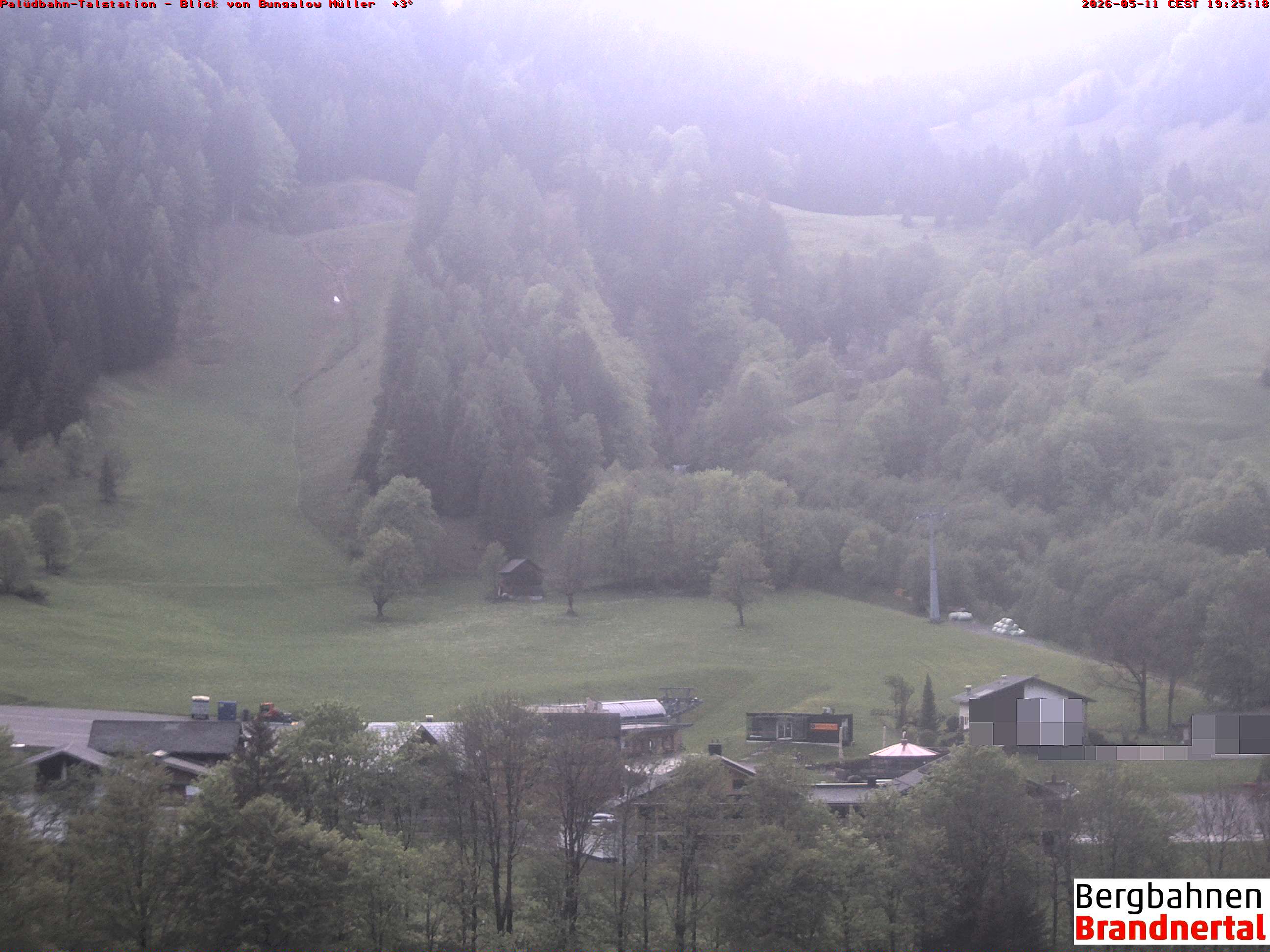Blick auf Palüdbahn von Bungalow Müller