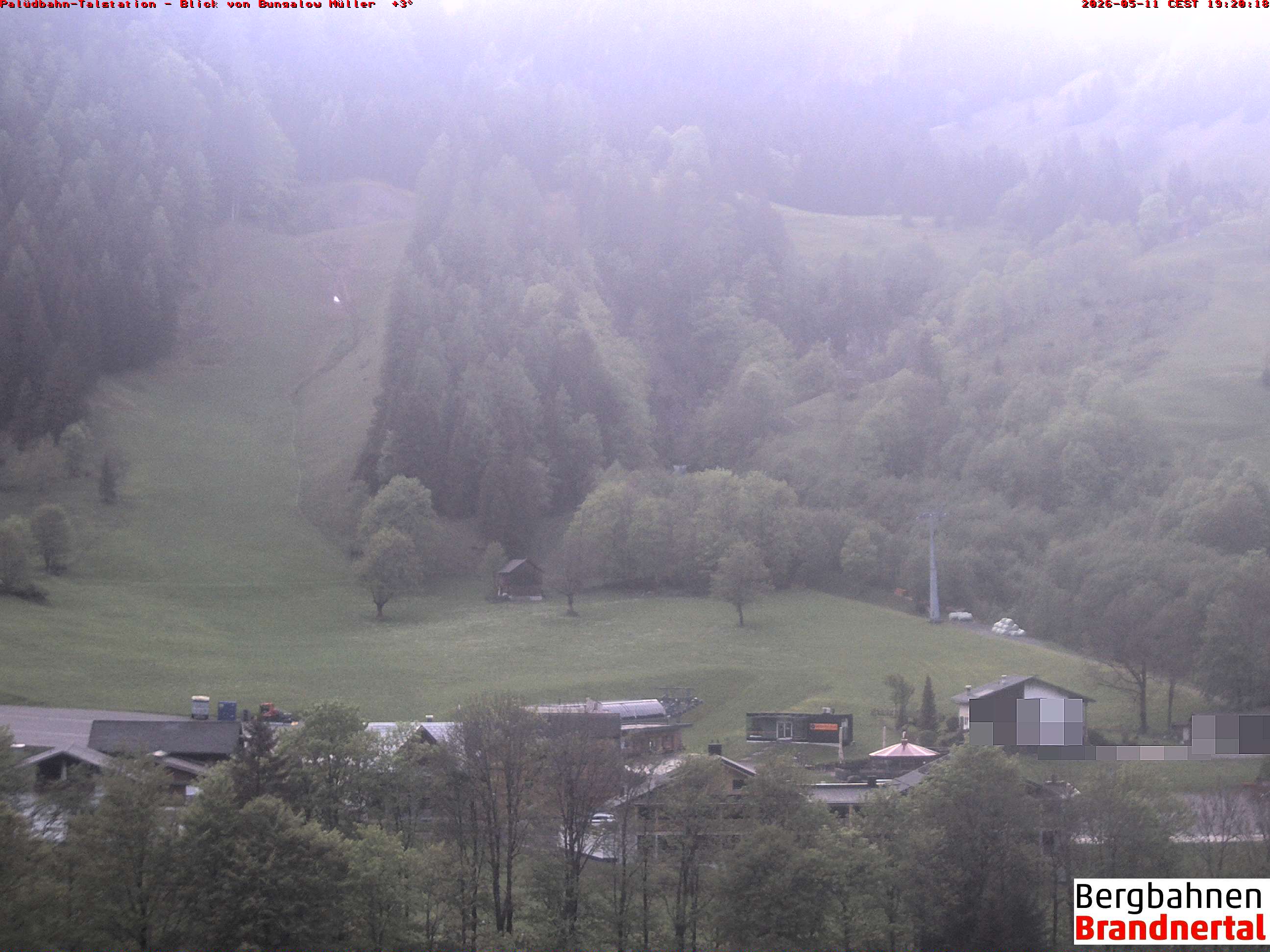 Blick auf Palüdbahn von Bungalow Müller