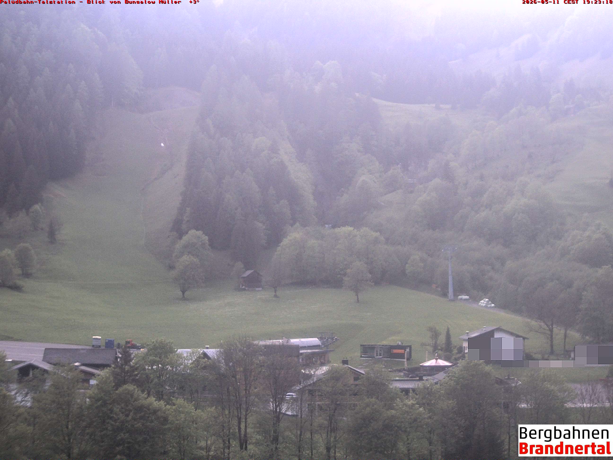 Blick auf Palüdbahn von Bungalow Müller
