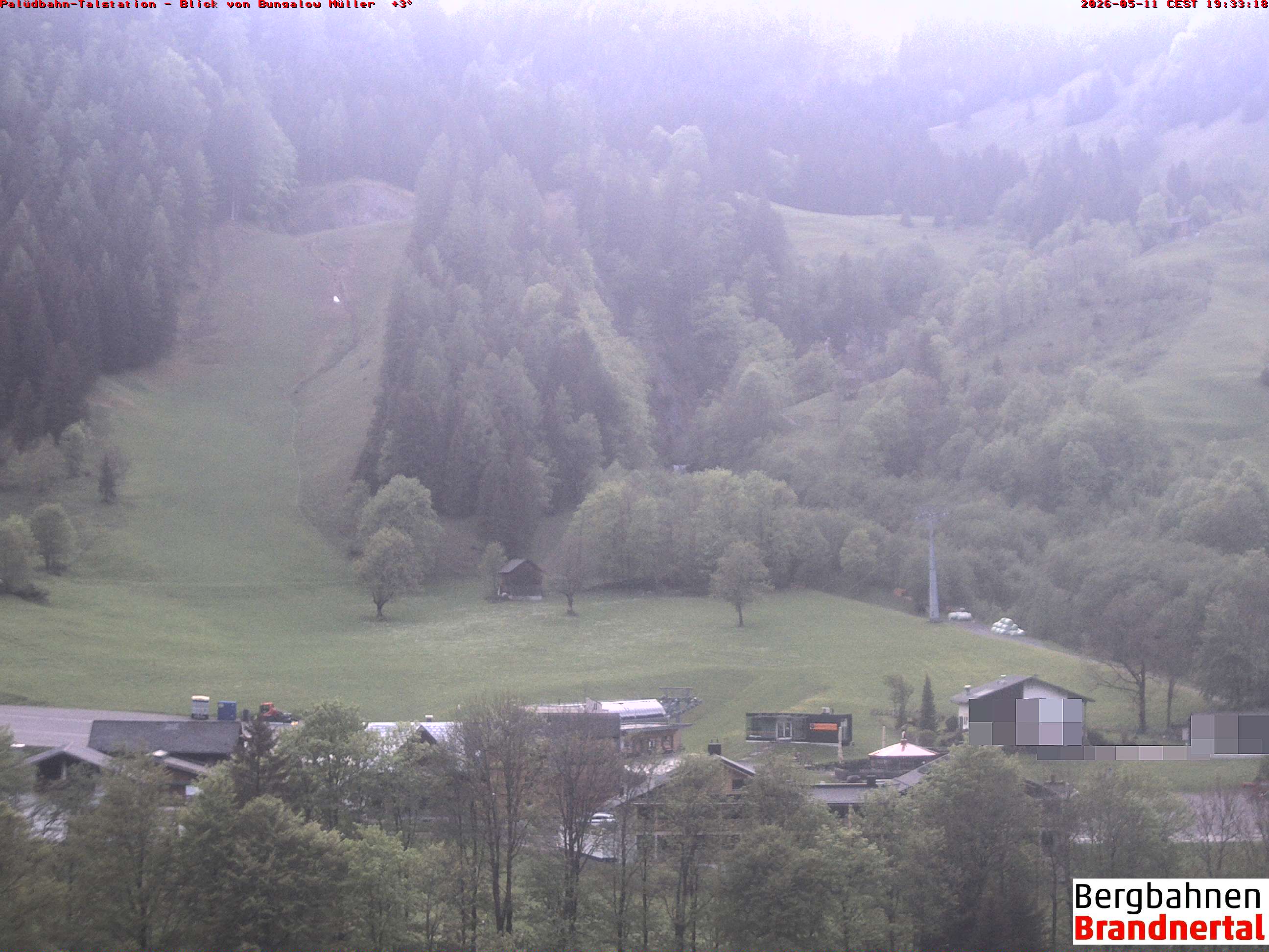 Blick auf Palüdbahn von Bungalow Müller