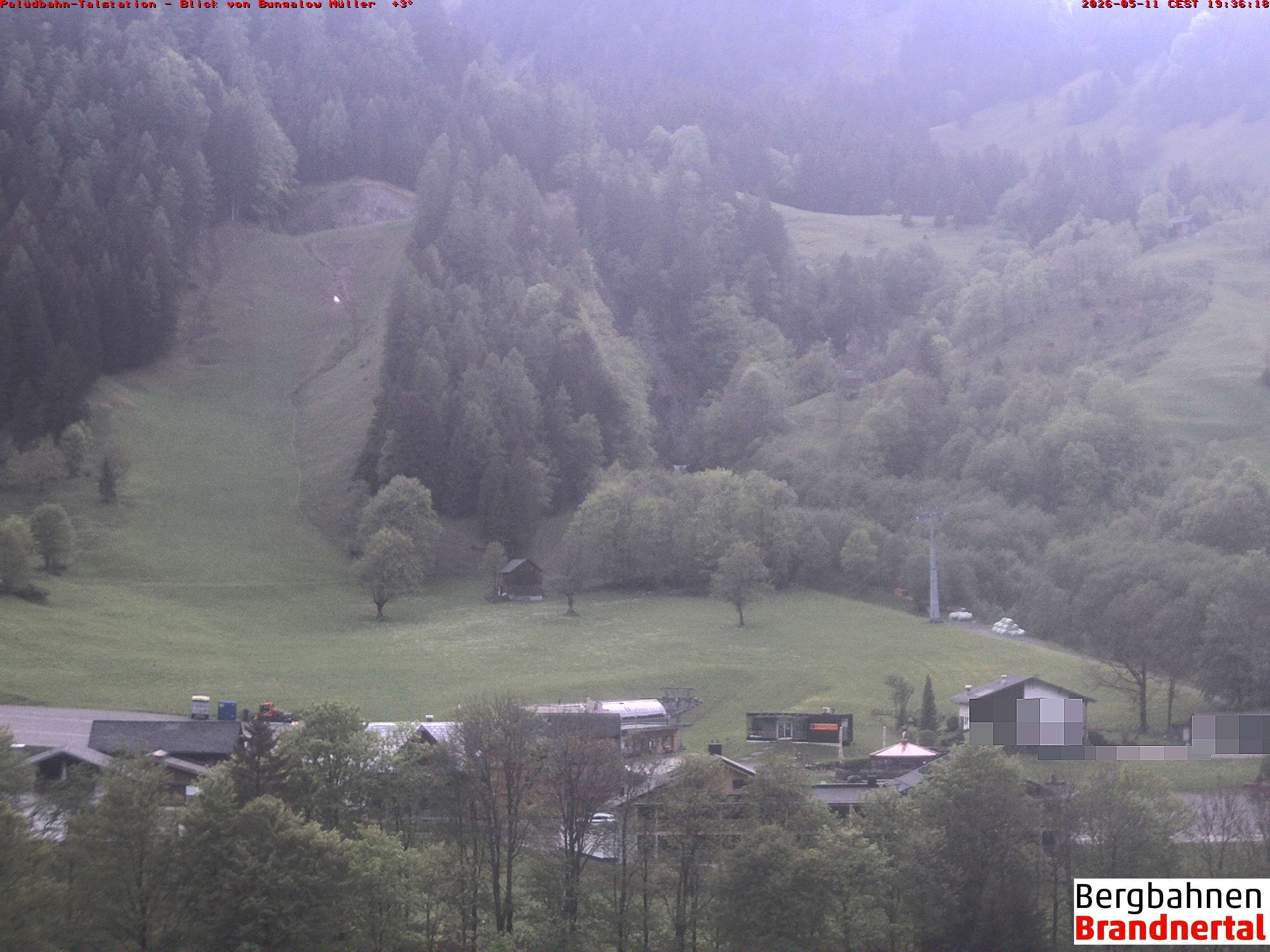 Blick auf Palüdbahn von Bungalow Müller