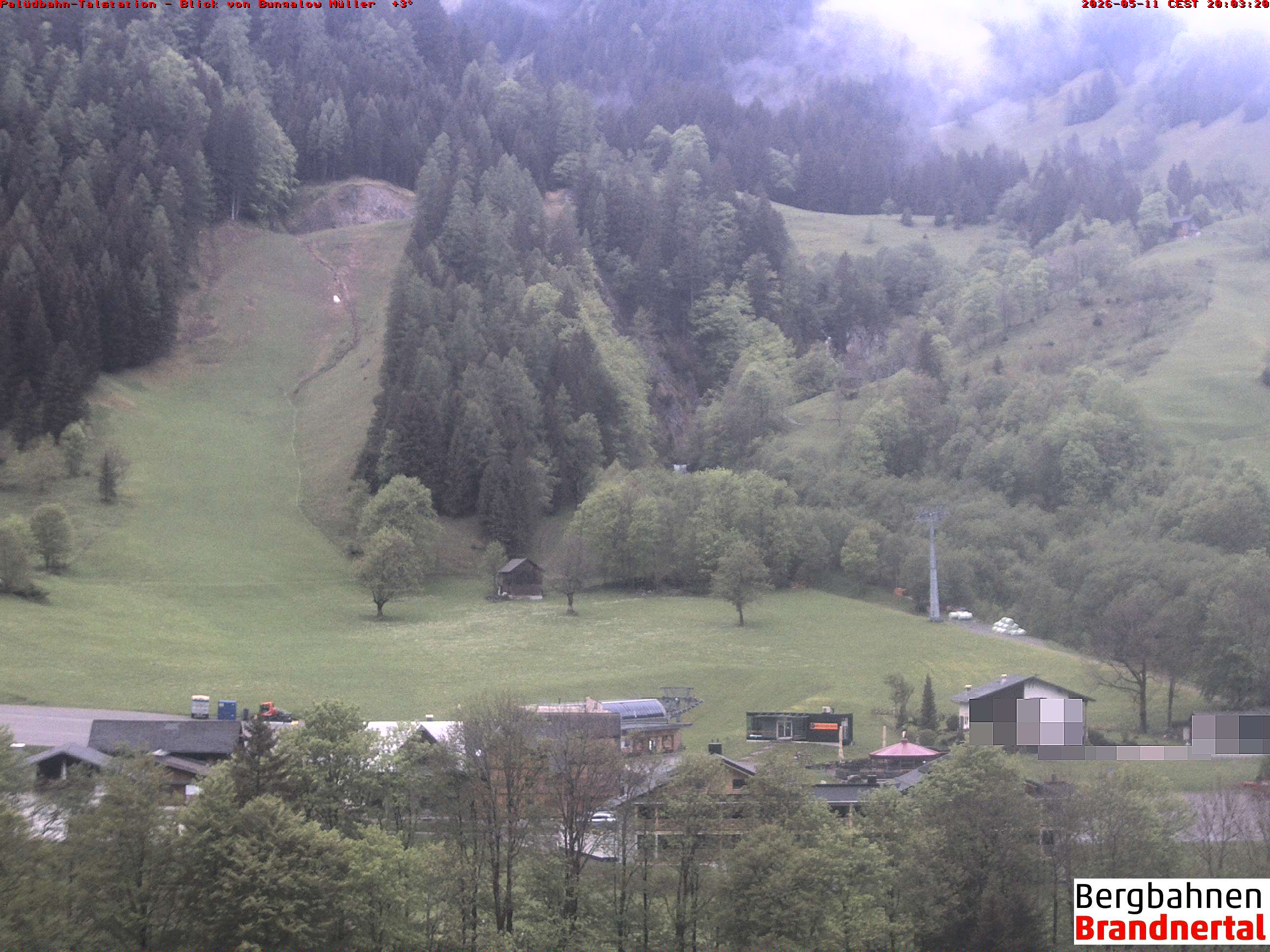 Blick auf Palüdbahn von Bungalow Müller