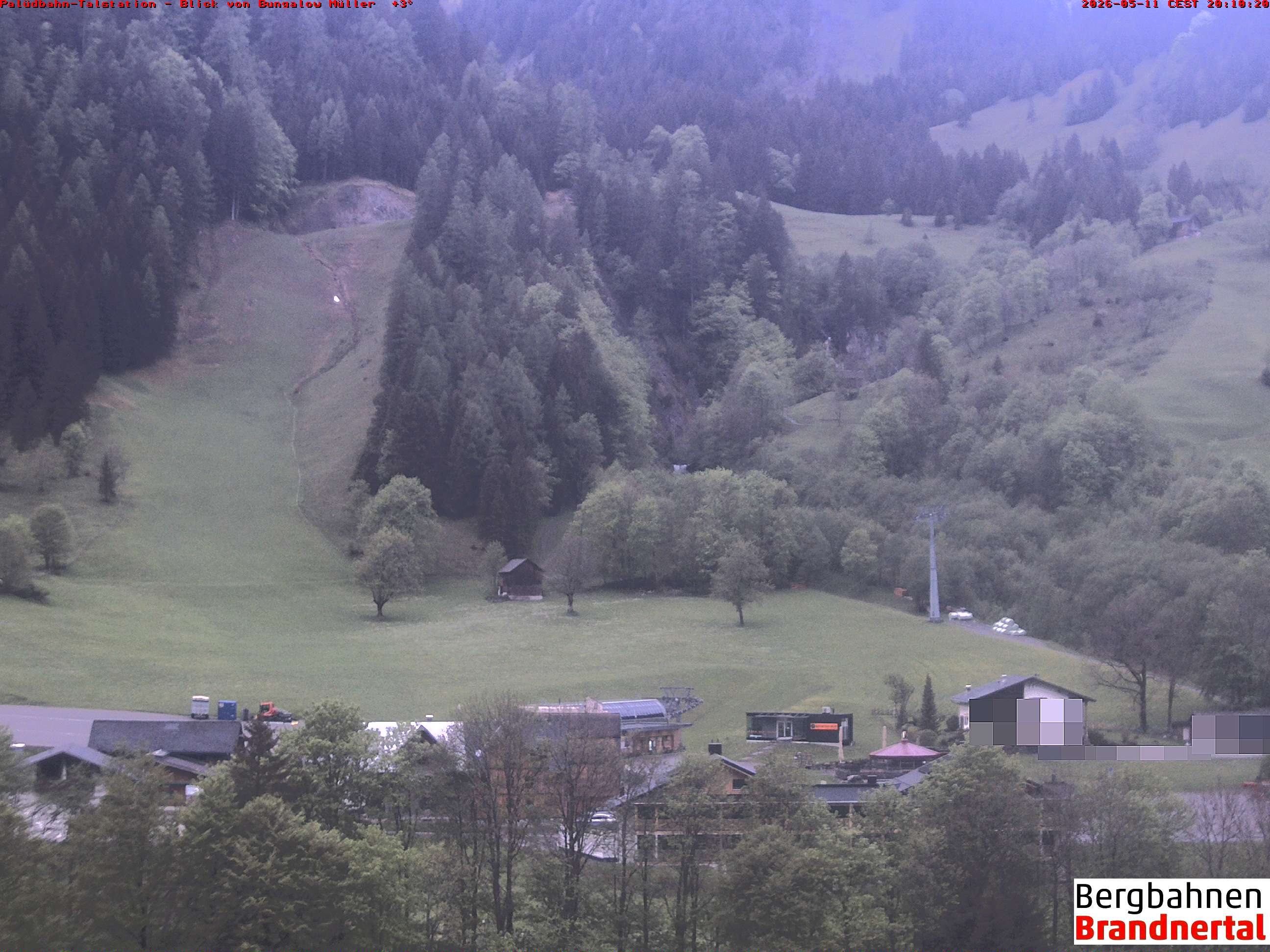 Blick auf Palüdbahn von Bungalow Müller