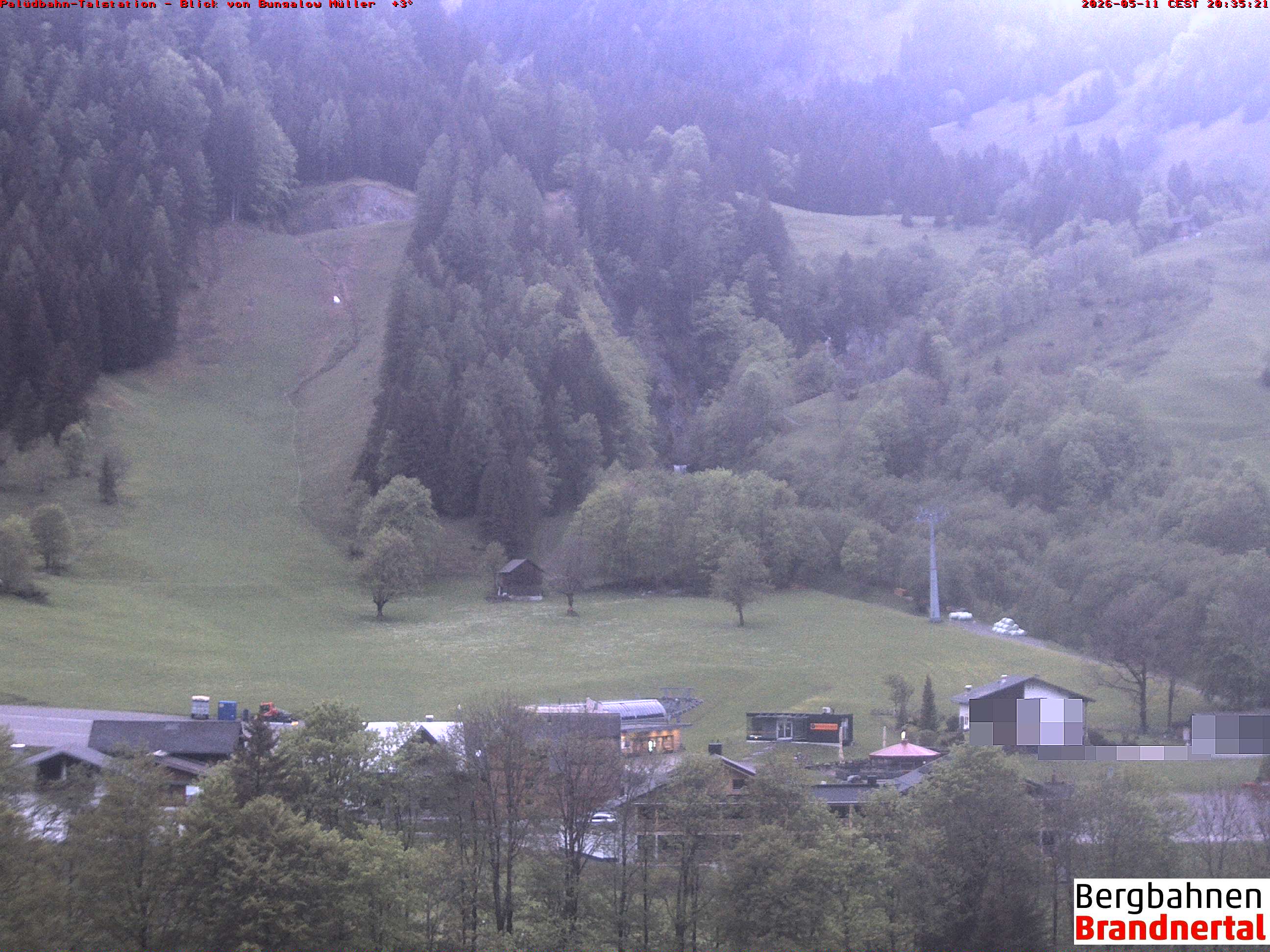 Blick auf Palüdbahn von Bungalow Müller