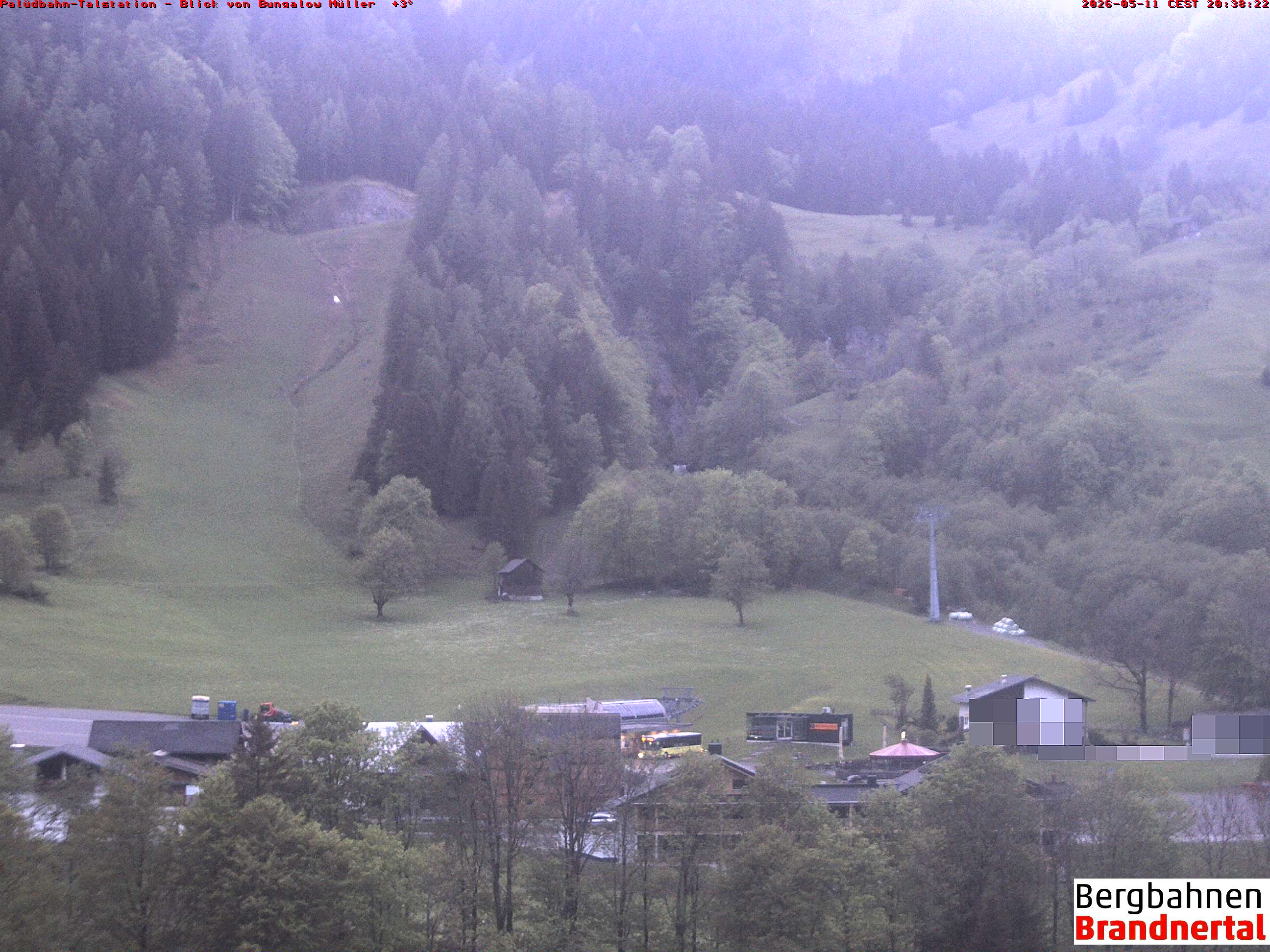 Blick auf Palüdbahn von Bungalow Müller