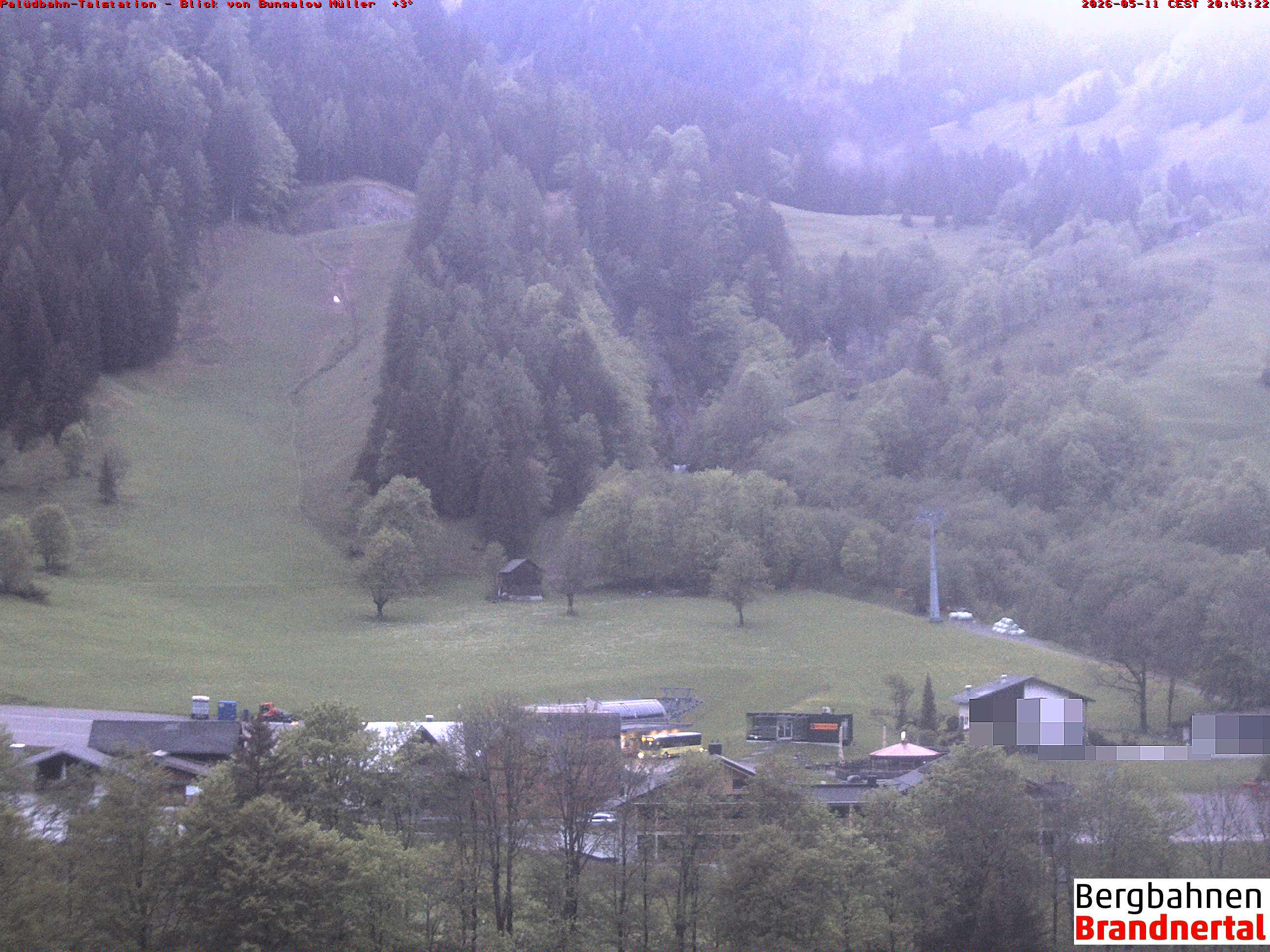 Blick auf Palüdbahn von Bungalow Müller