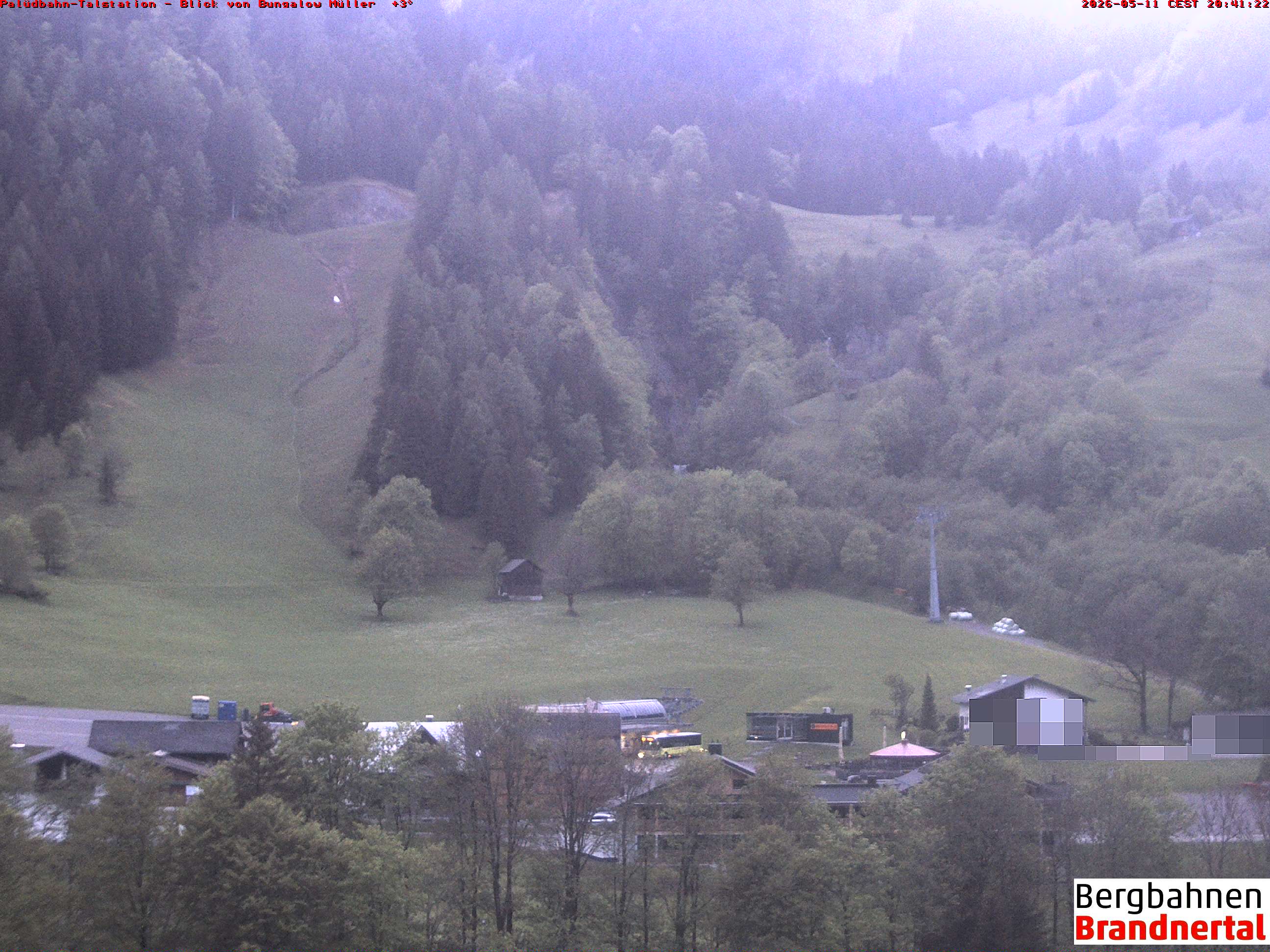 Blick auf Palüdbahn von Bungalow Müller