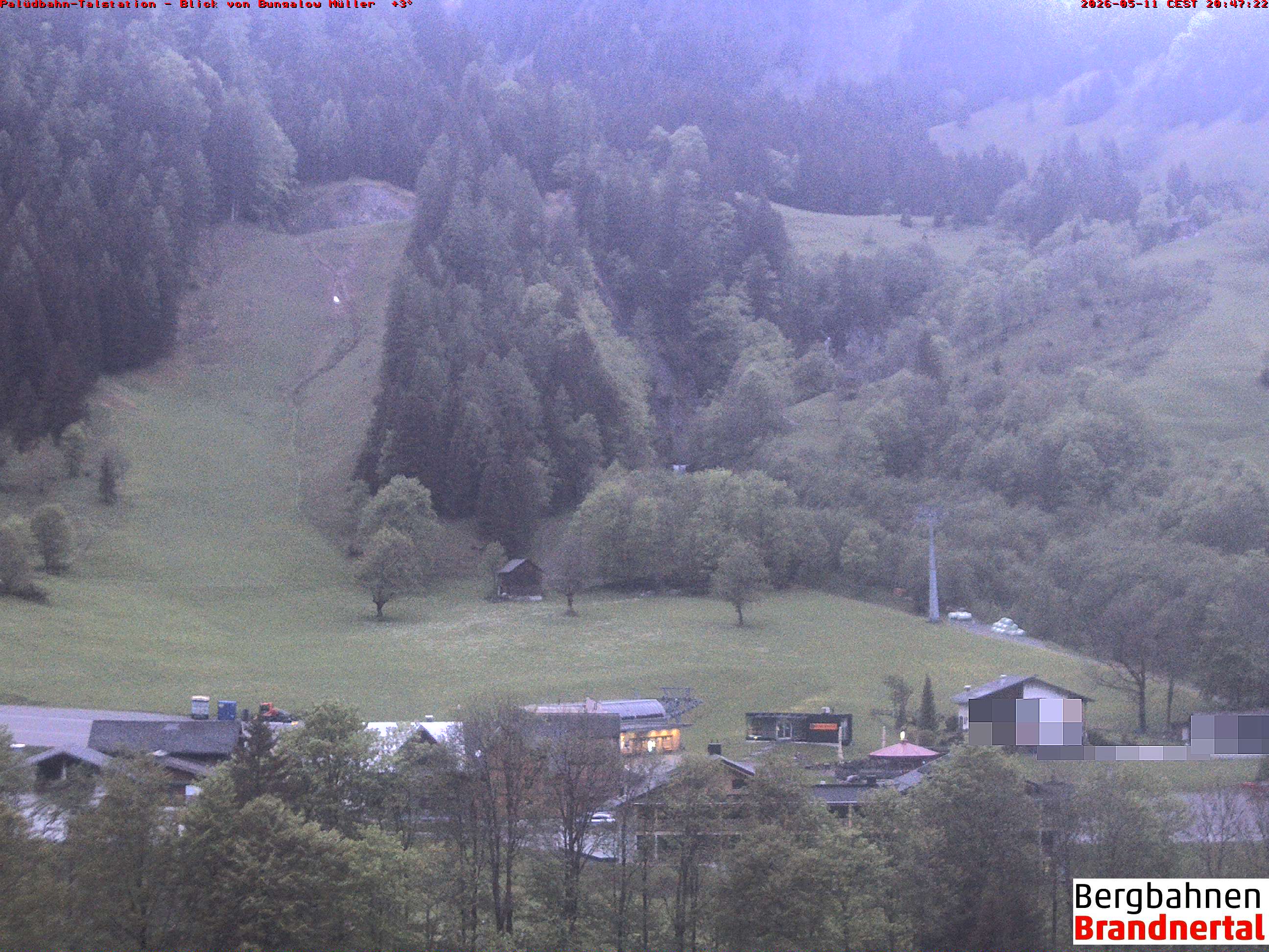 Blick auf Palüdbahn von Bungalow Müller