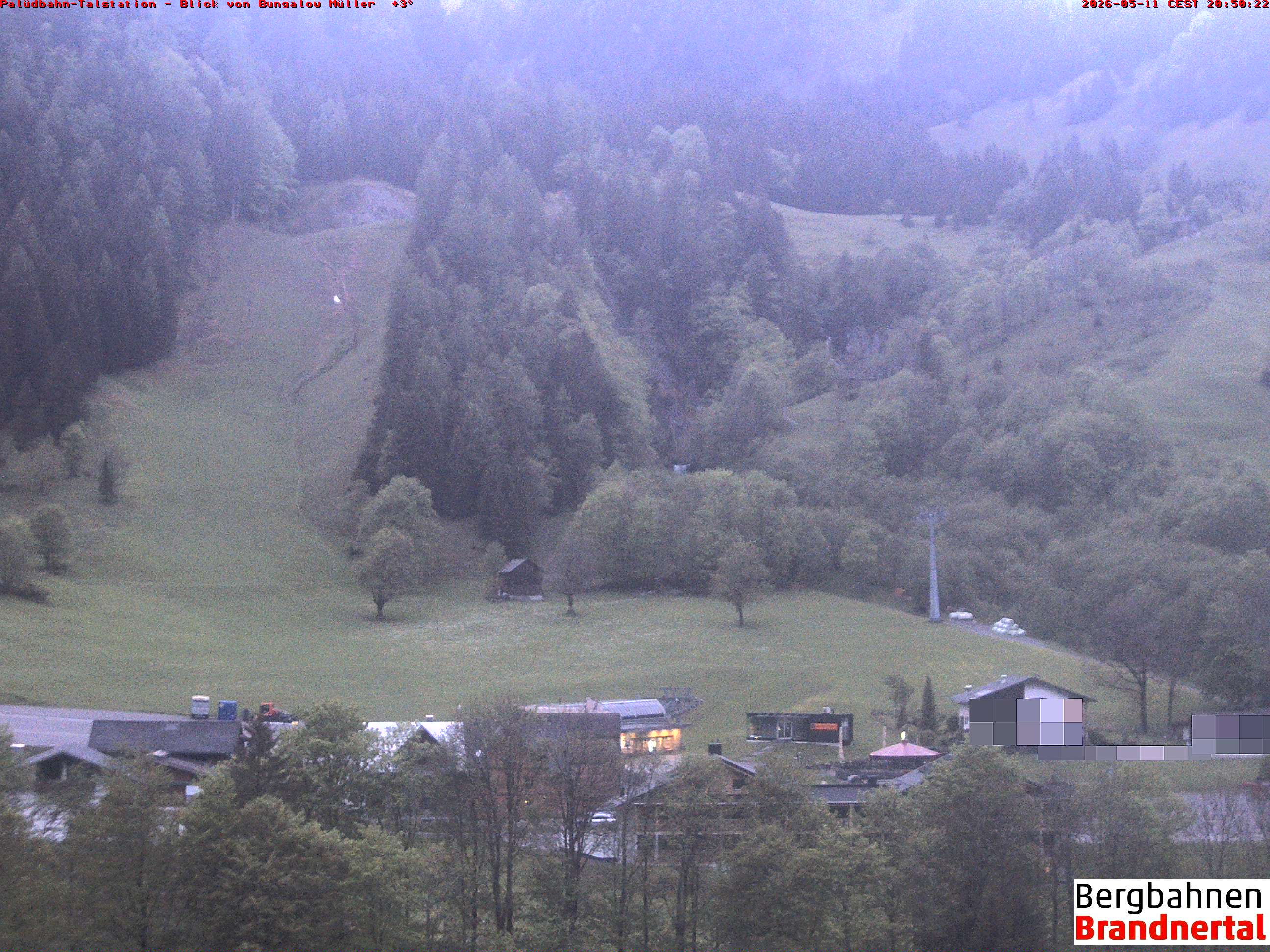 Blick auf Palüdbahn von Bungalow Müller