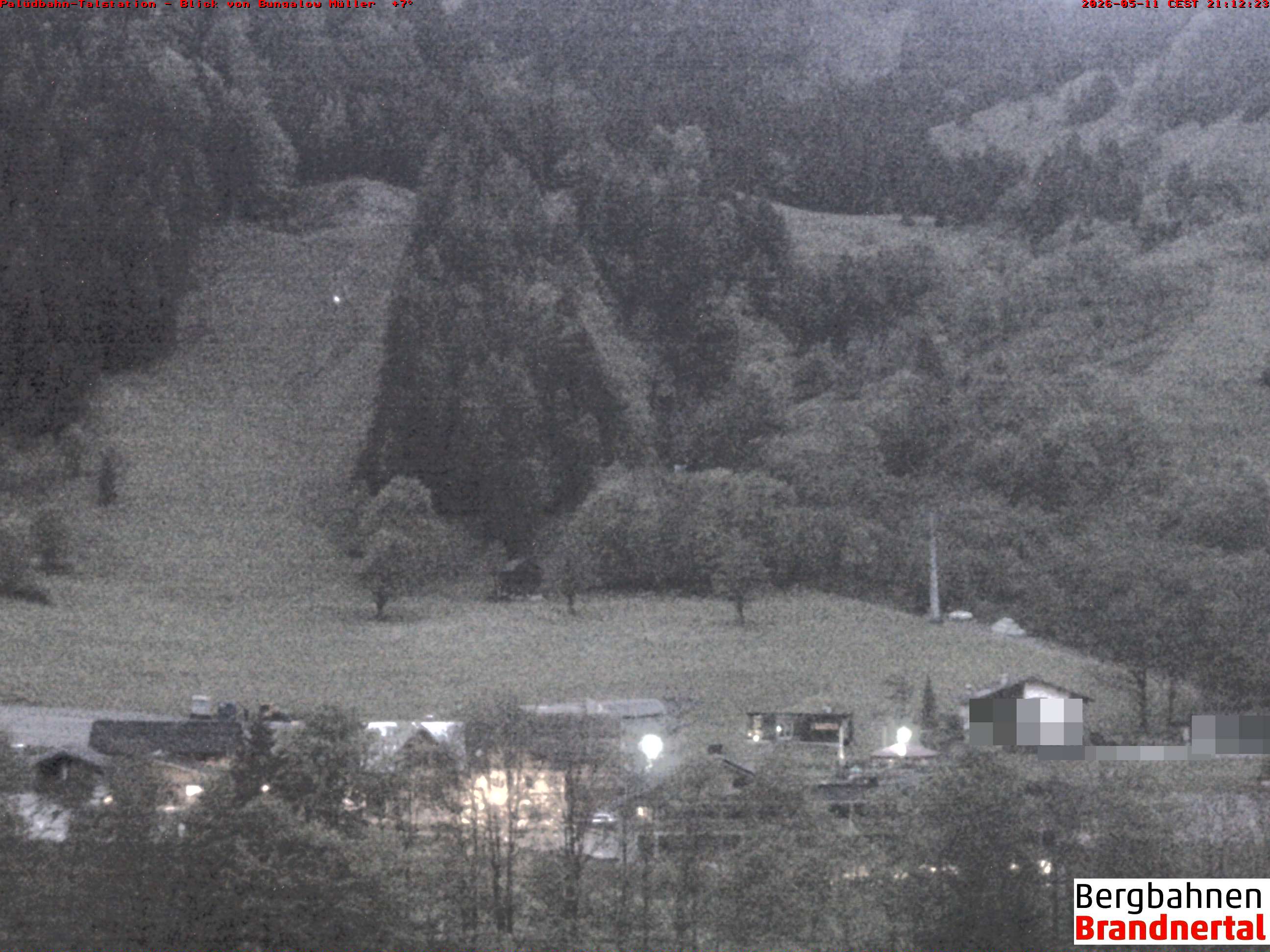 Blick auf Palüdbahn von Bungalow Müller