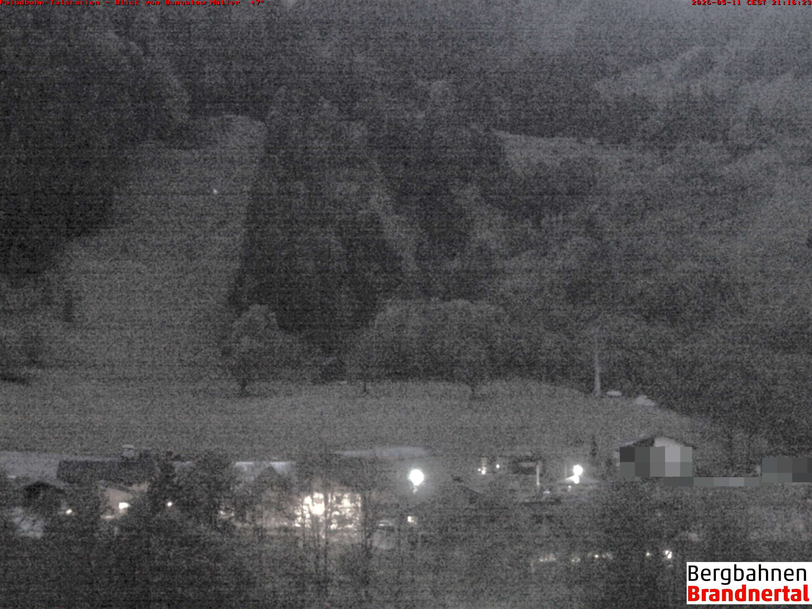 Blick auf Palüdbahn von Bungalow Müller