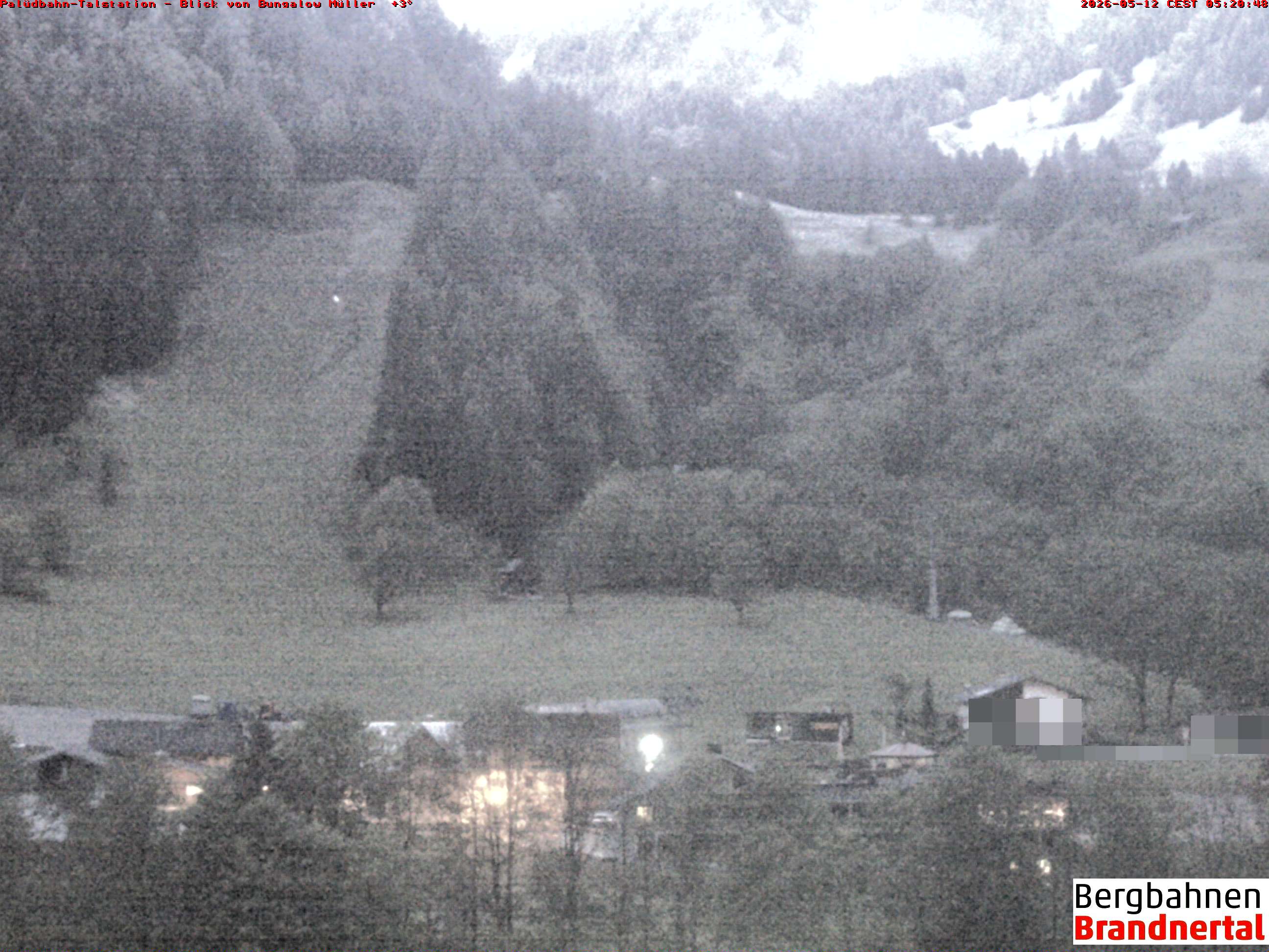 Blick auf Palüdbahn von Bungalow Müller