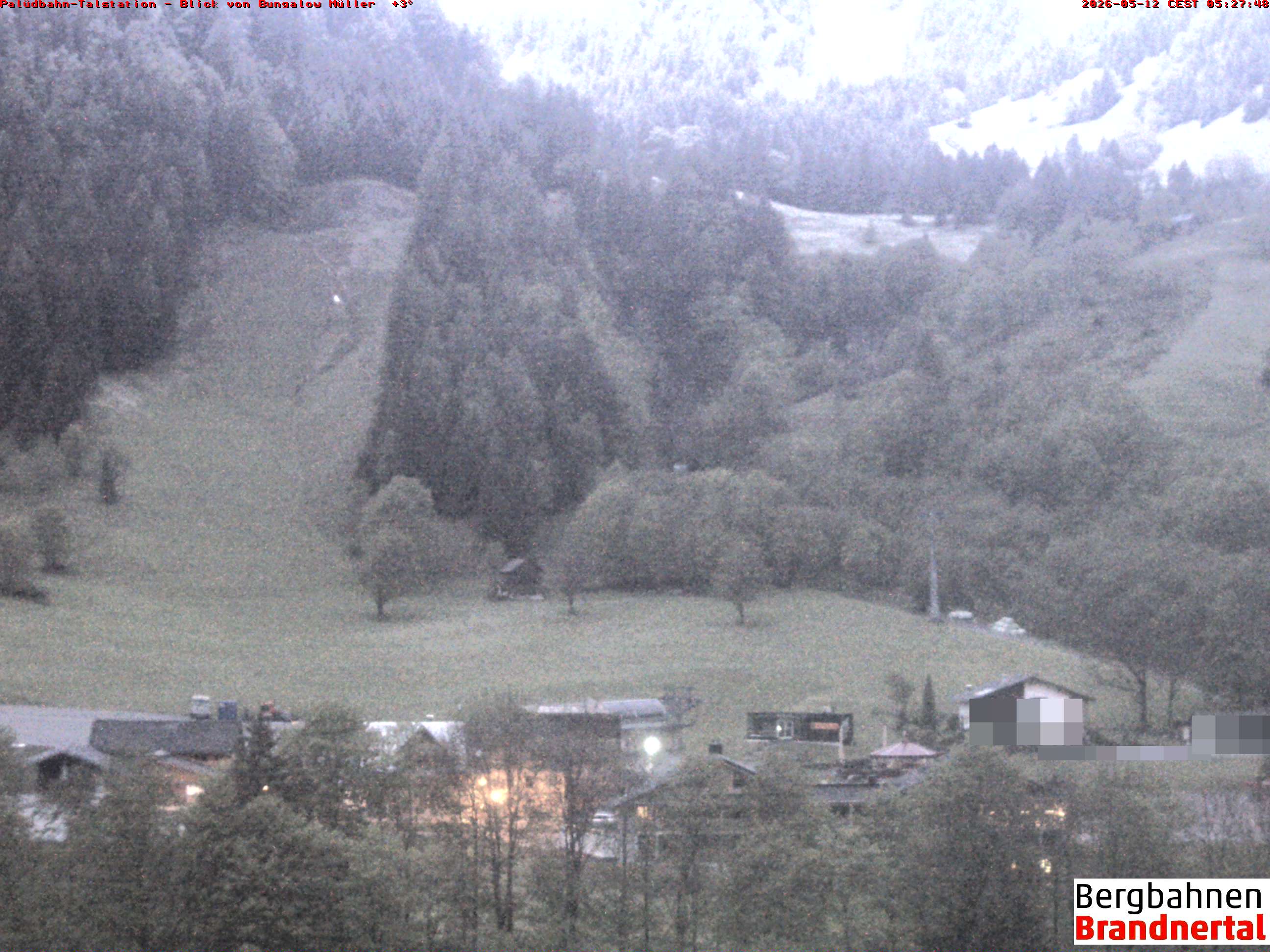 Blick auf Palüdbahn von Bungalow Müller