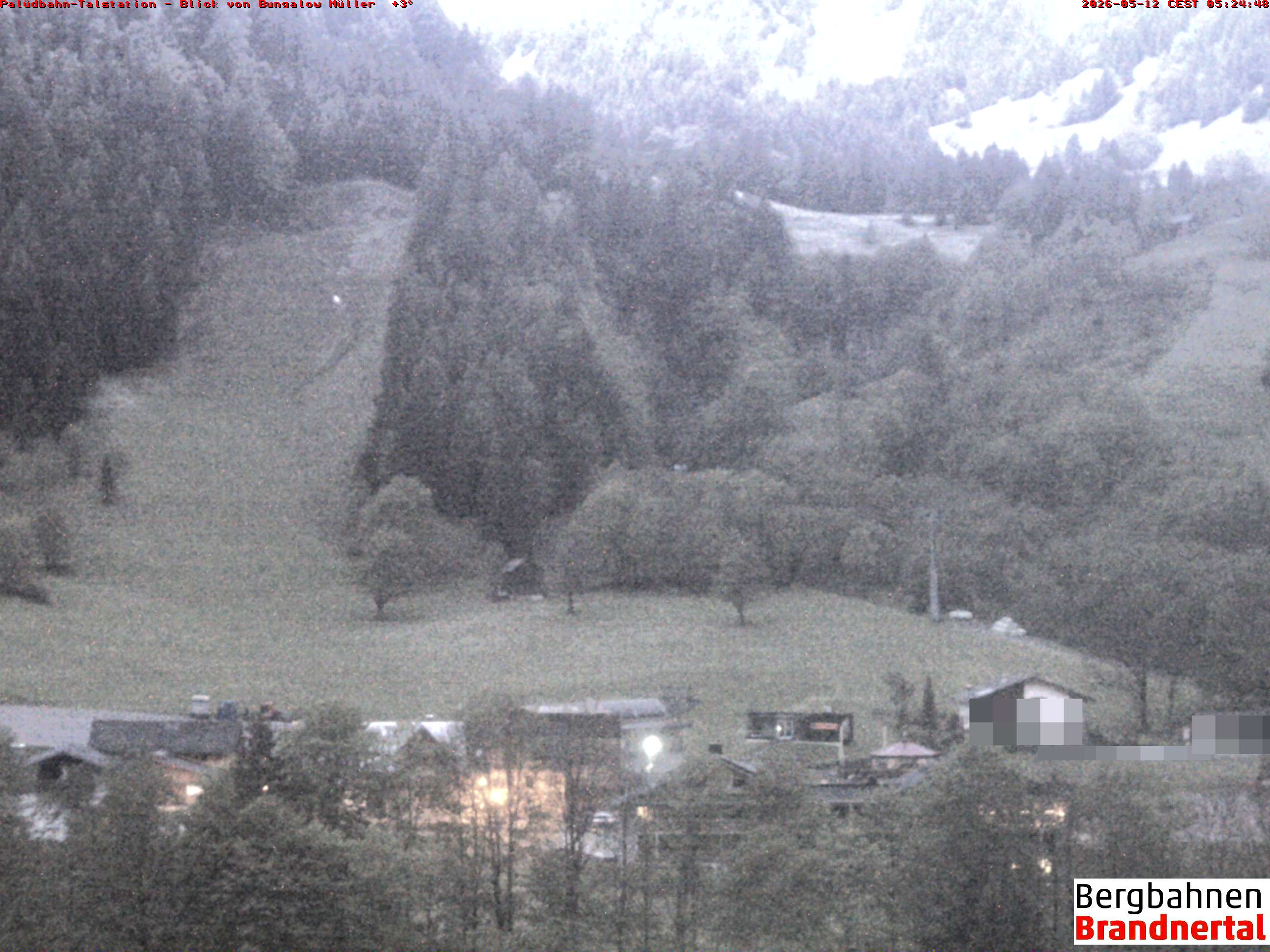Blick auf Palüdbahn von Bungalow Müller