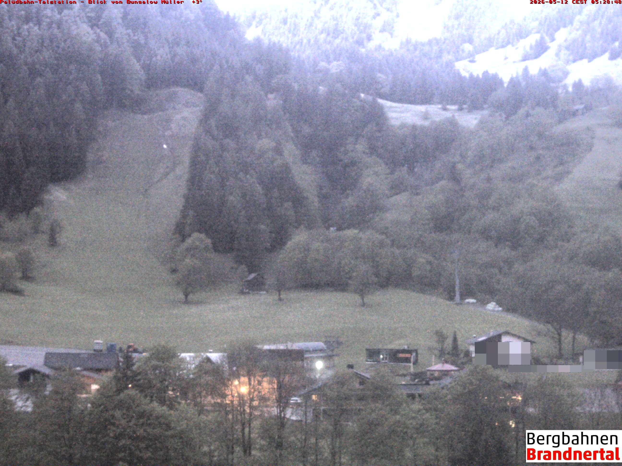 Blick auf Palüdbahn von Bungalow Müller