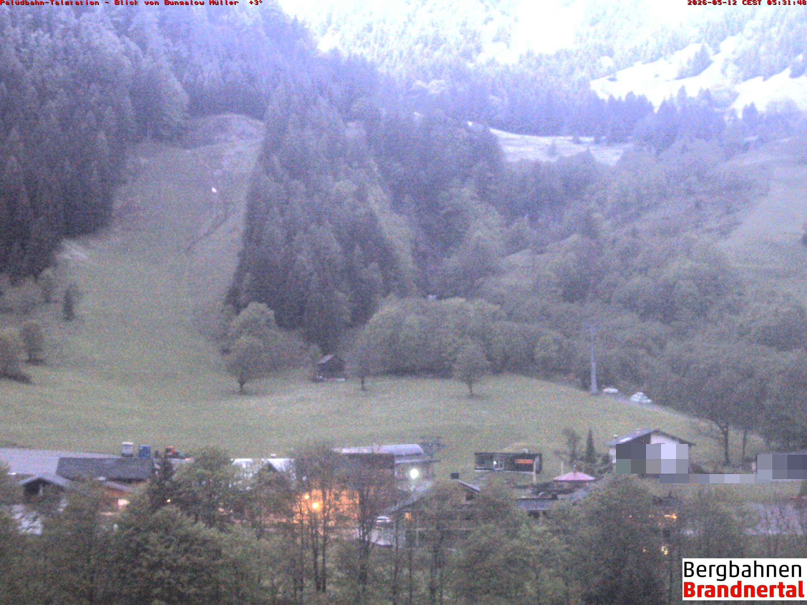 Blick auf Palüdbahn von Bungalow Müller