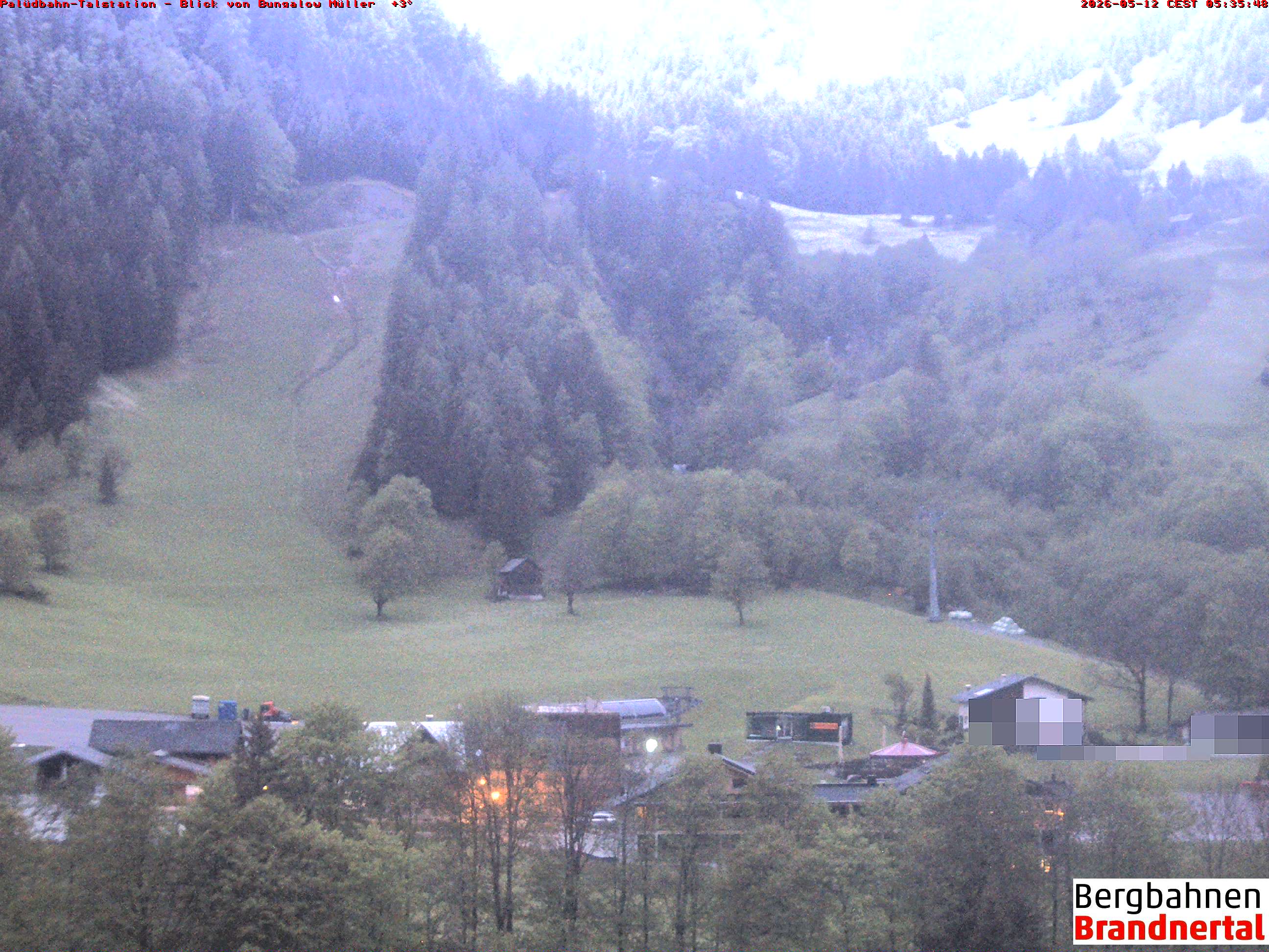 Blick auf Palüdbahn von Bungalow Müller