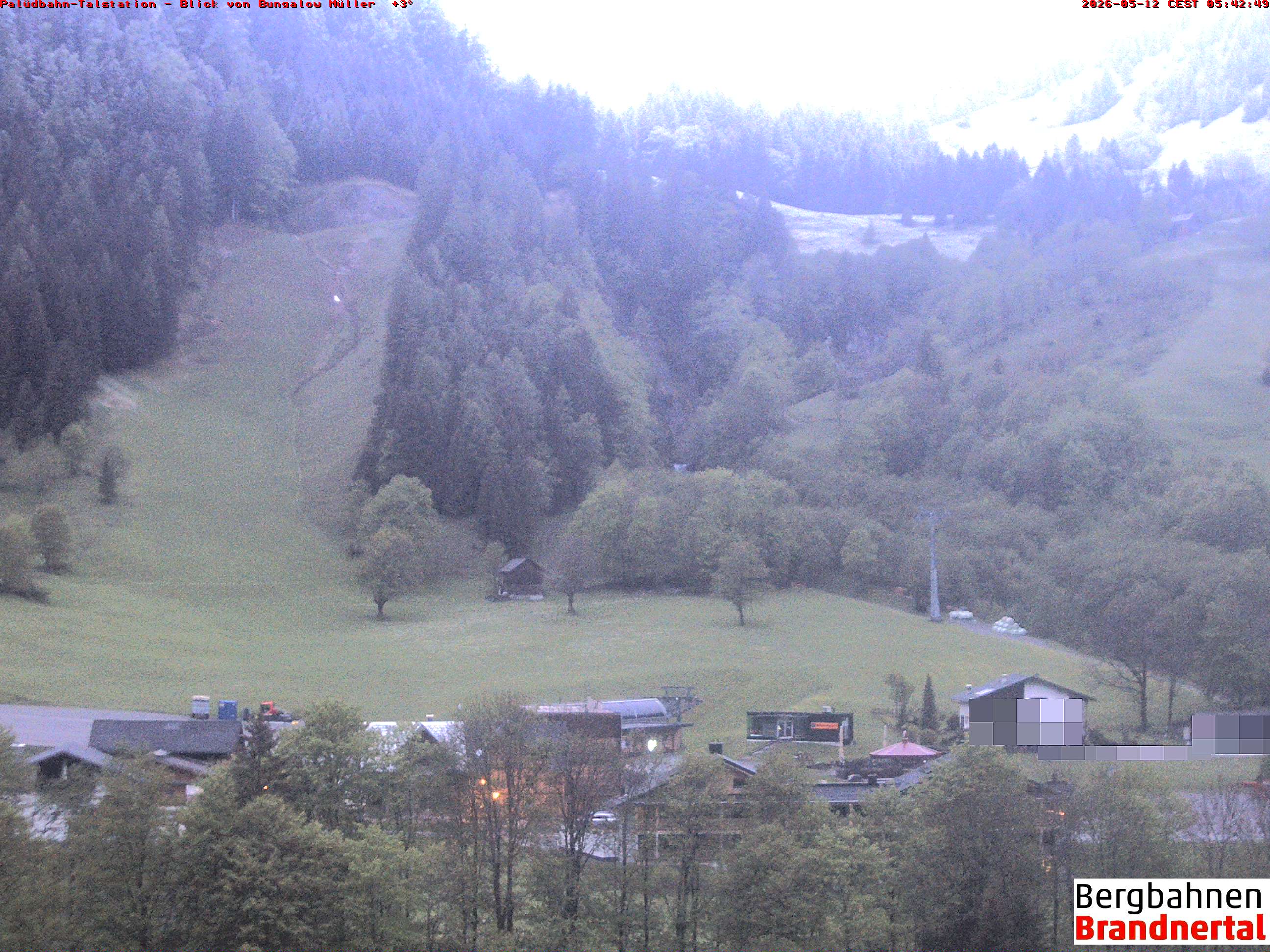 Blick auf Palüdbahn von Bungalow Müller