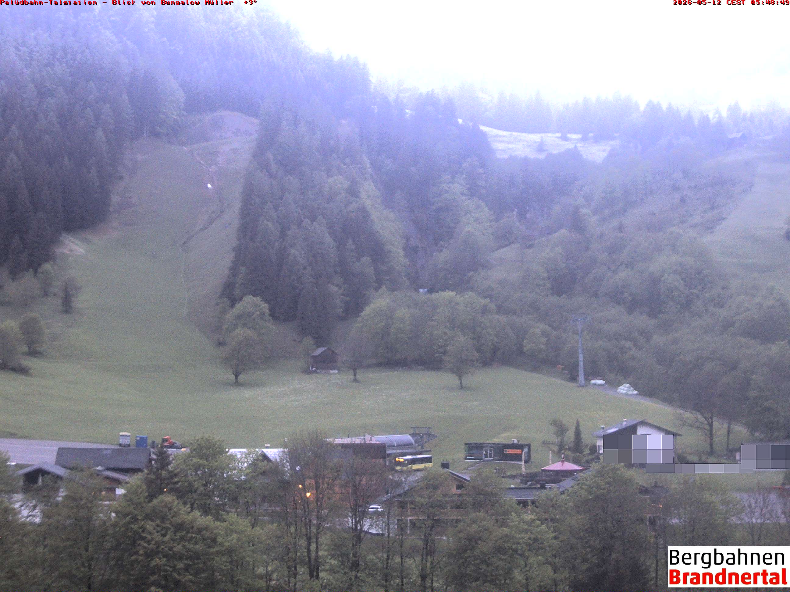 Blick auf Palüdbahn von Bungalow Müller