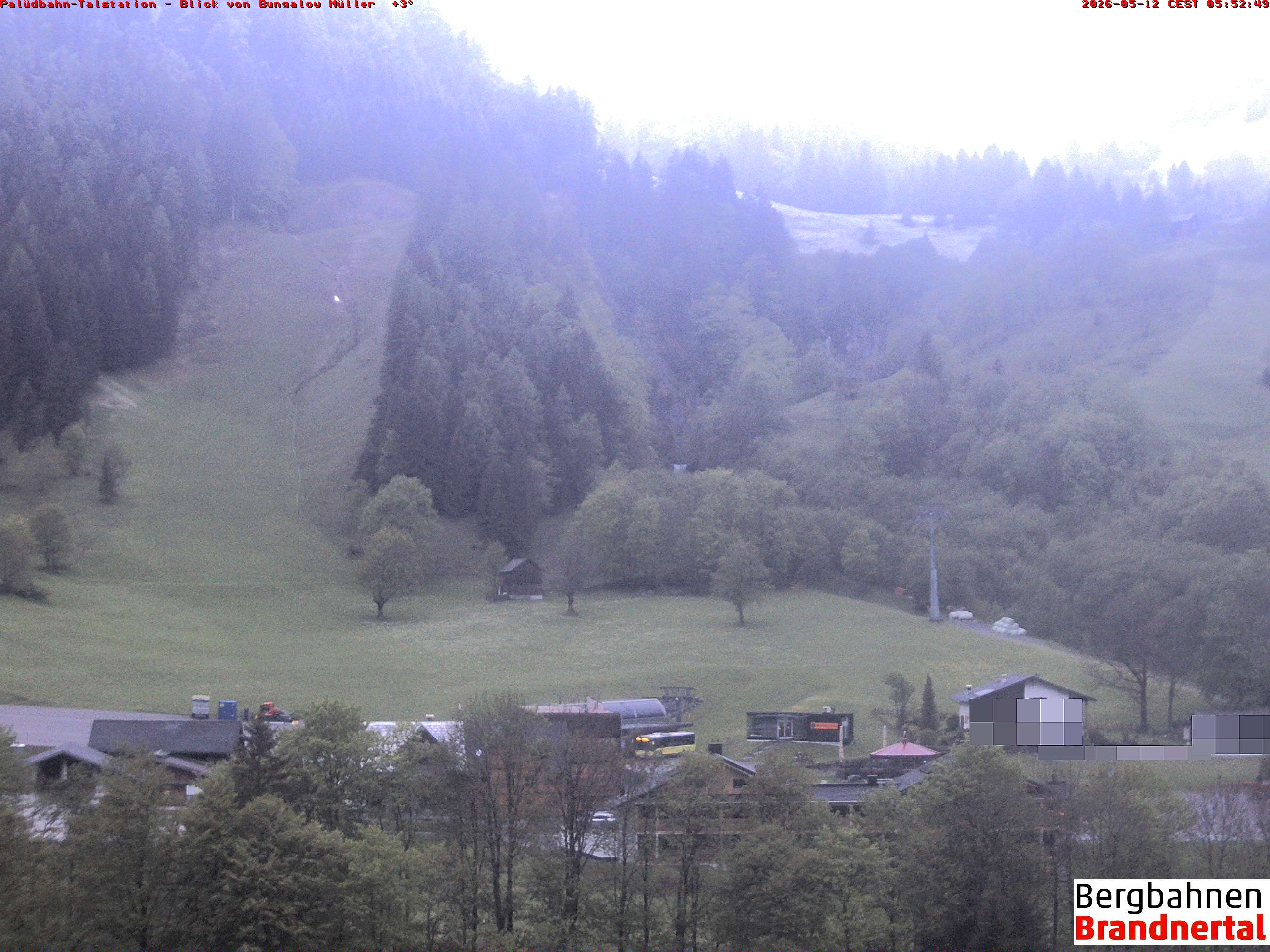 Blick auf Palüdbahn von Bungalow Müller
