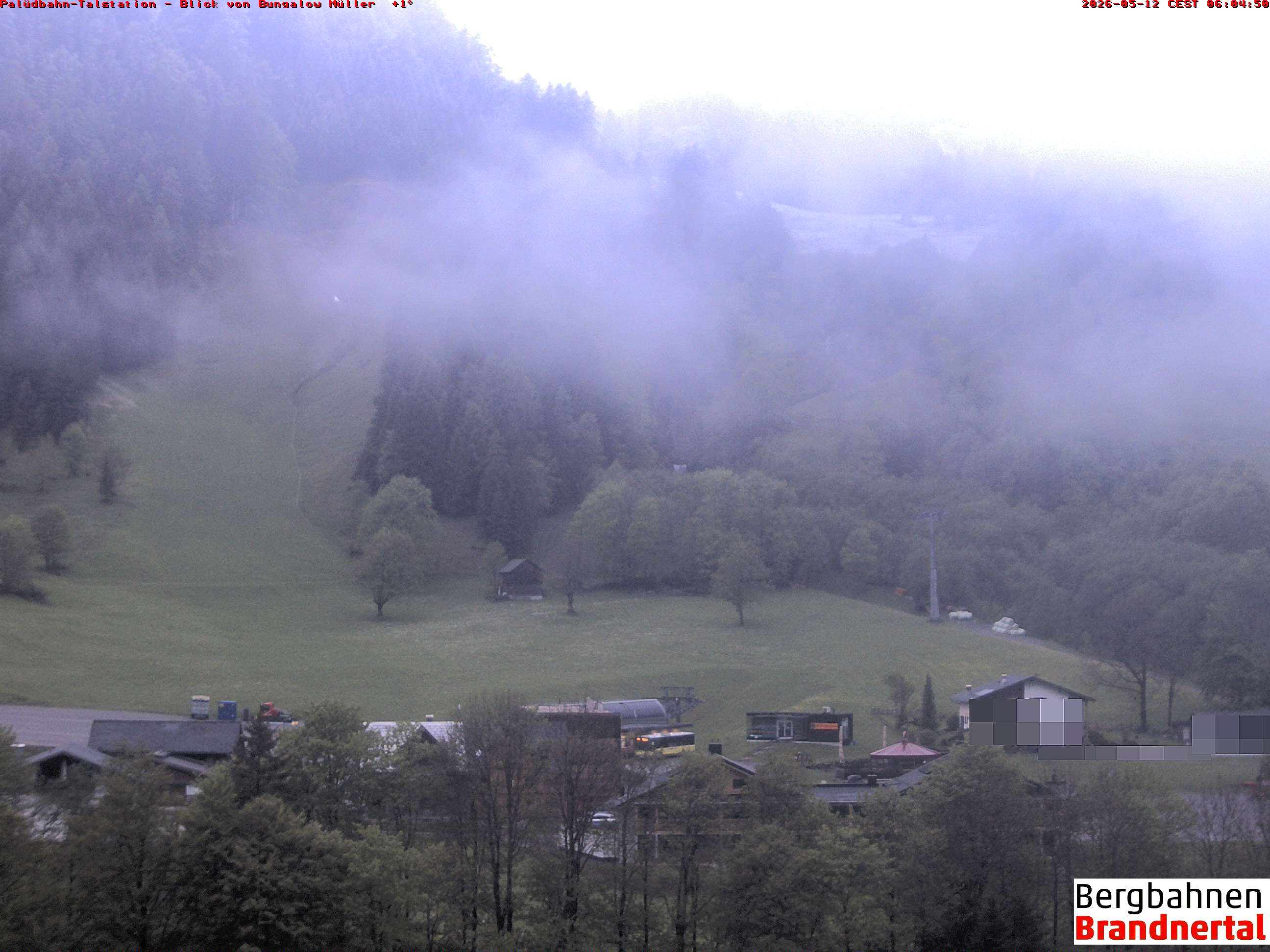Blick auf Palüdbahn von Bungalow Müller