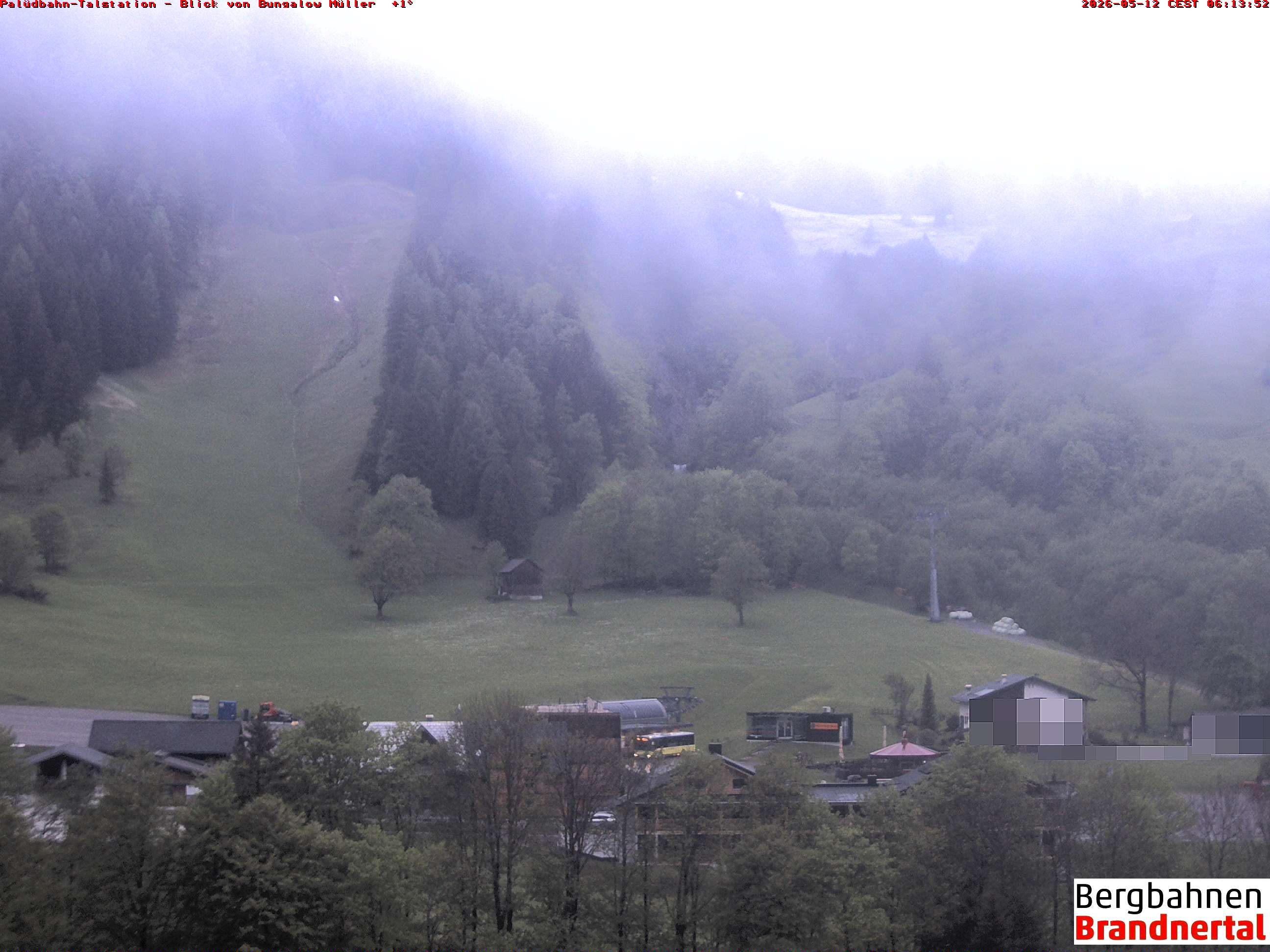 Blick auf Palüdbahn von Bungalow Müller