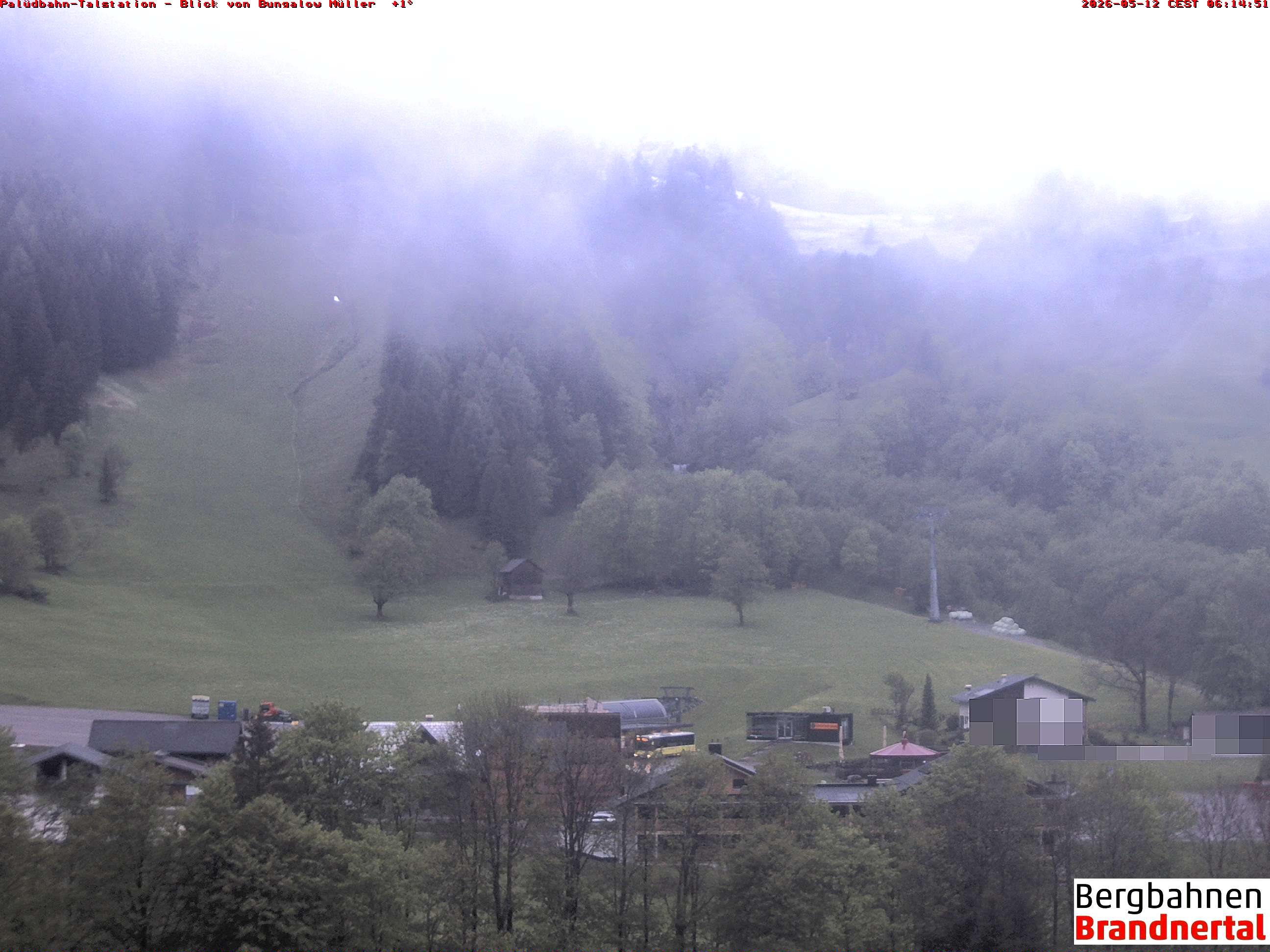Blick auf Palüdbahn von Bungalow Müller