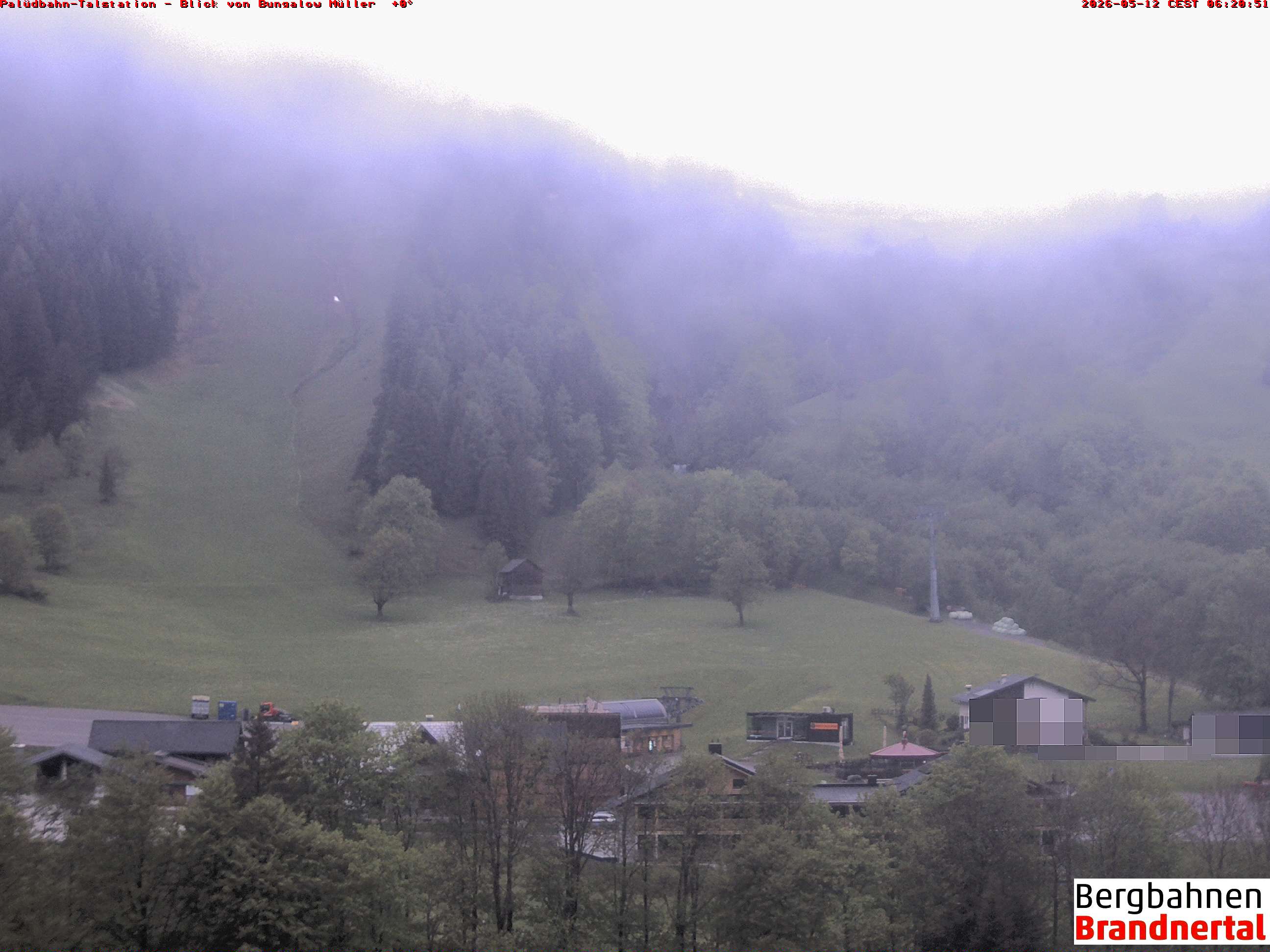 Blick auf Palüdbahn von Bungalow Müller