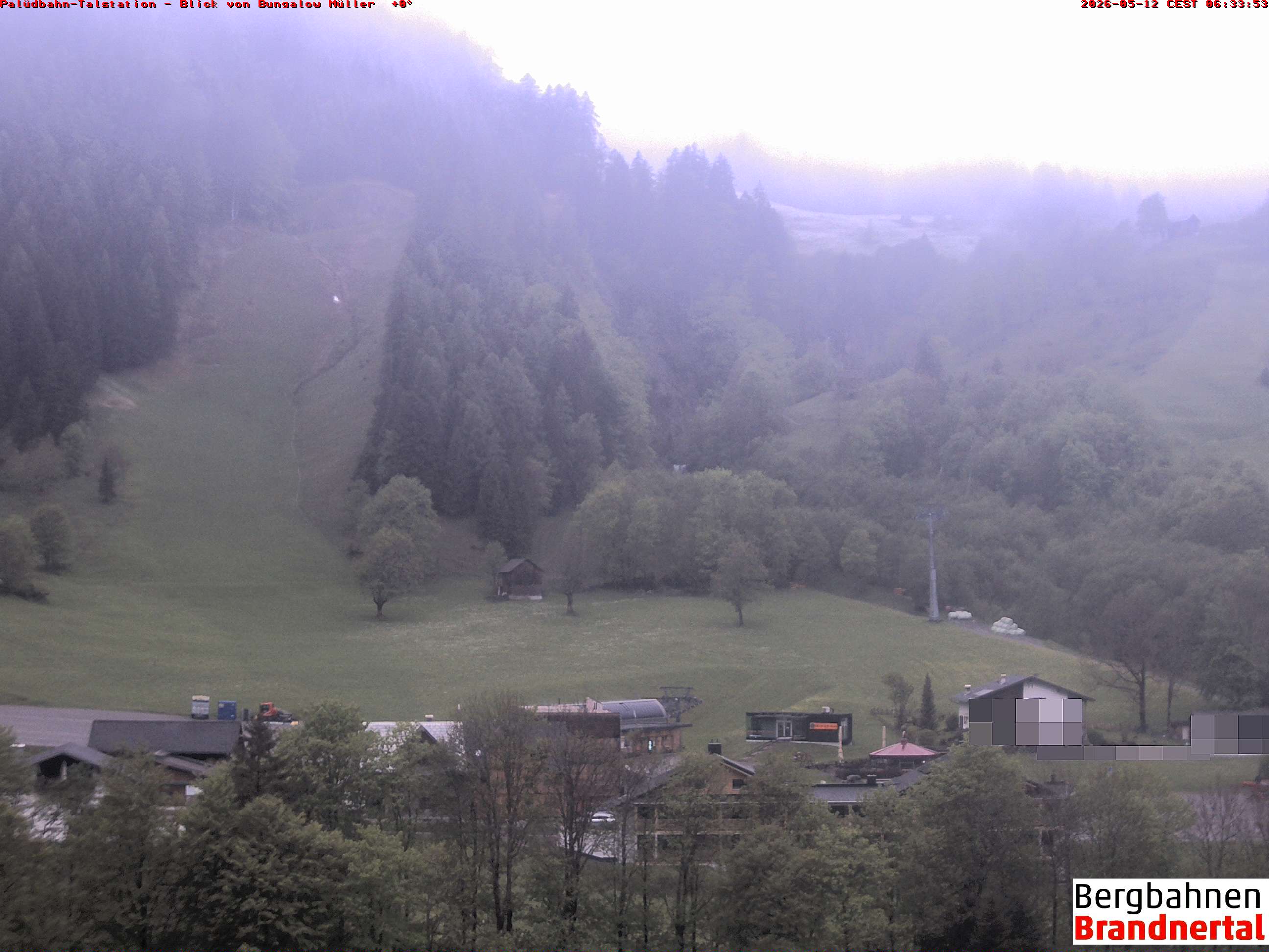 Blick auf Palüdbahn von Bungalow Müller