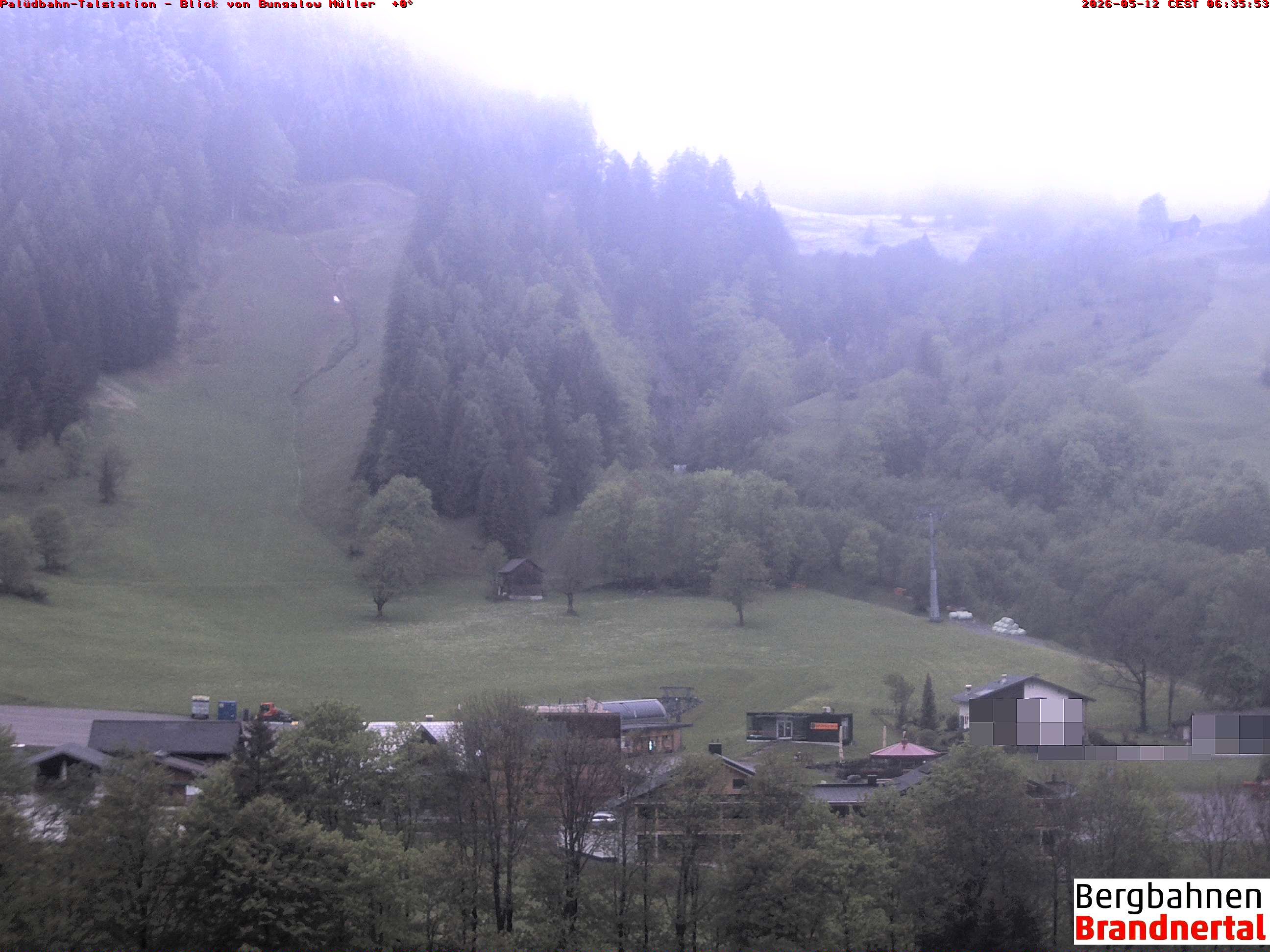 Blick auf Palüdbahn von Bungalow Müller