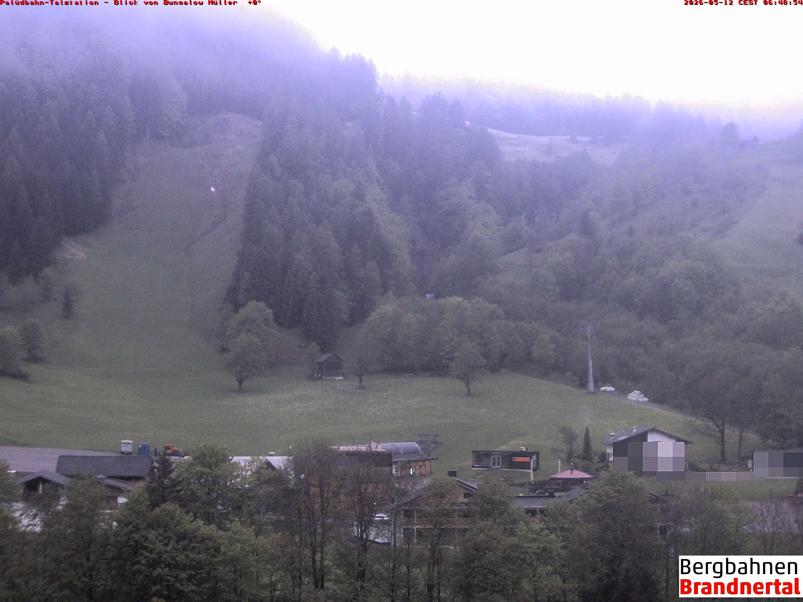 Blick auf Palüdbahn von Bungalow Müller