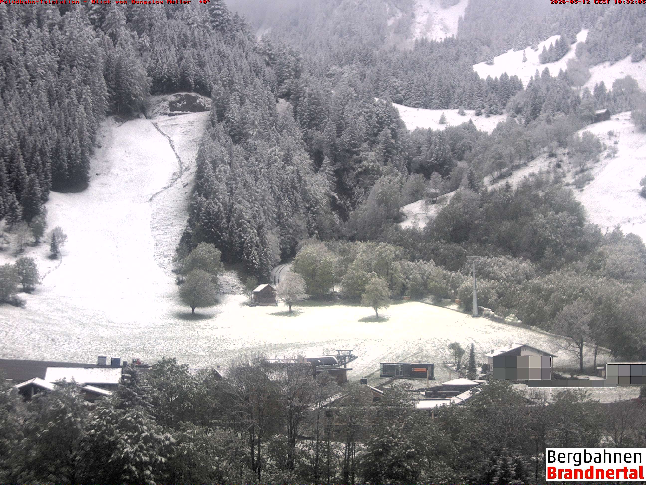 Blick auf Palüdbahn von Bungalow Müller
