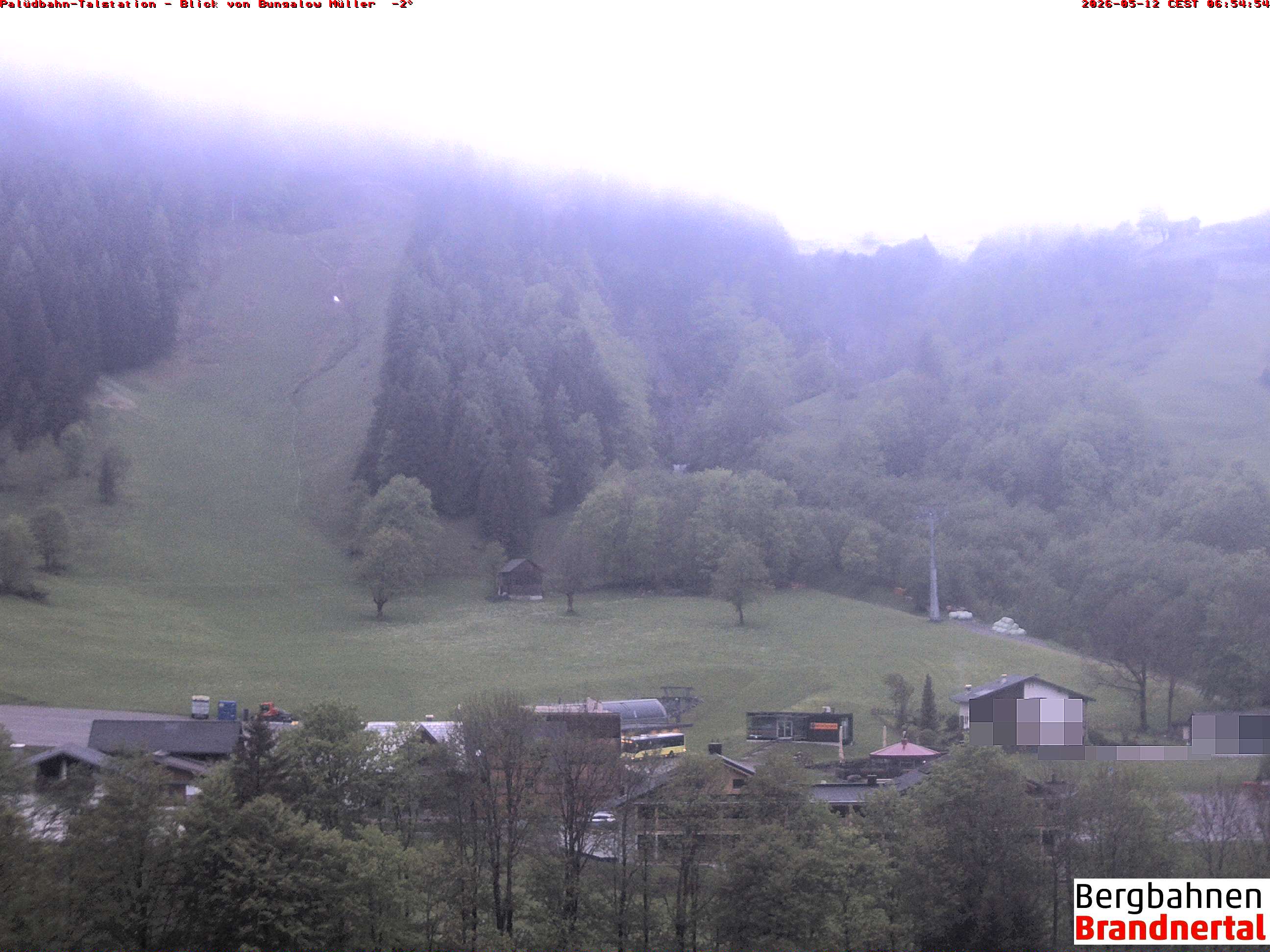 Blick auf Palüdbahn von Bungalow Müller