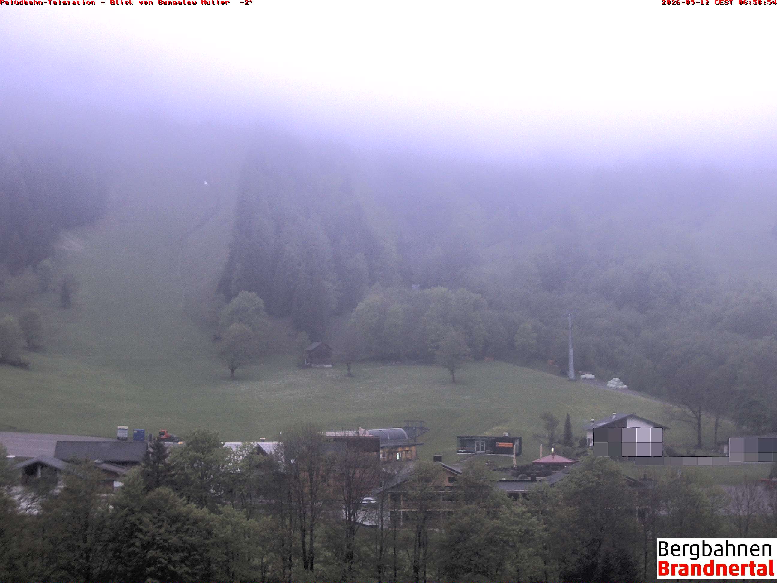 Blick auf Palüdbahn von Bungalow Müller