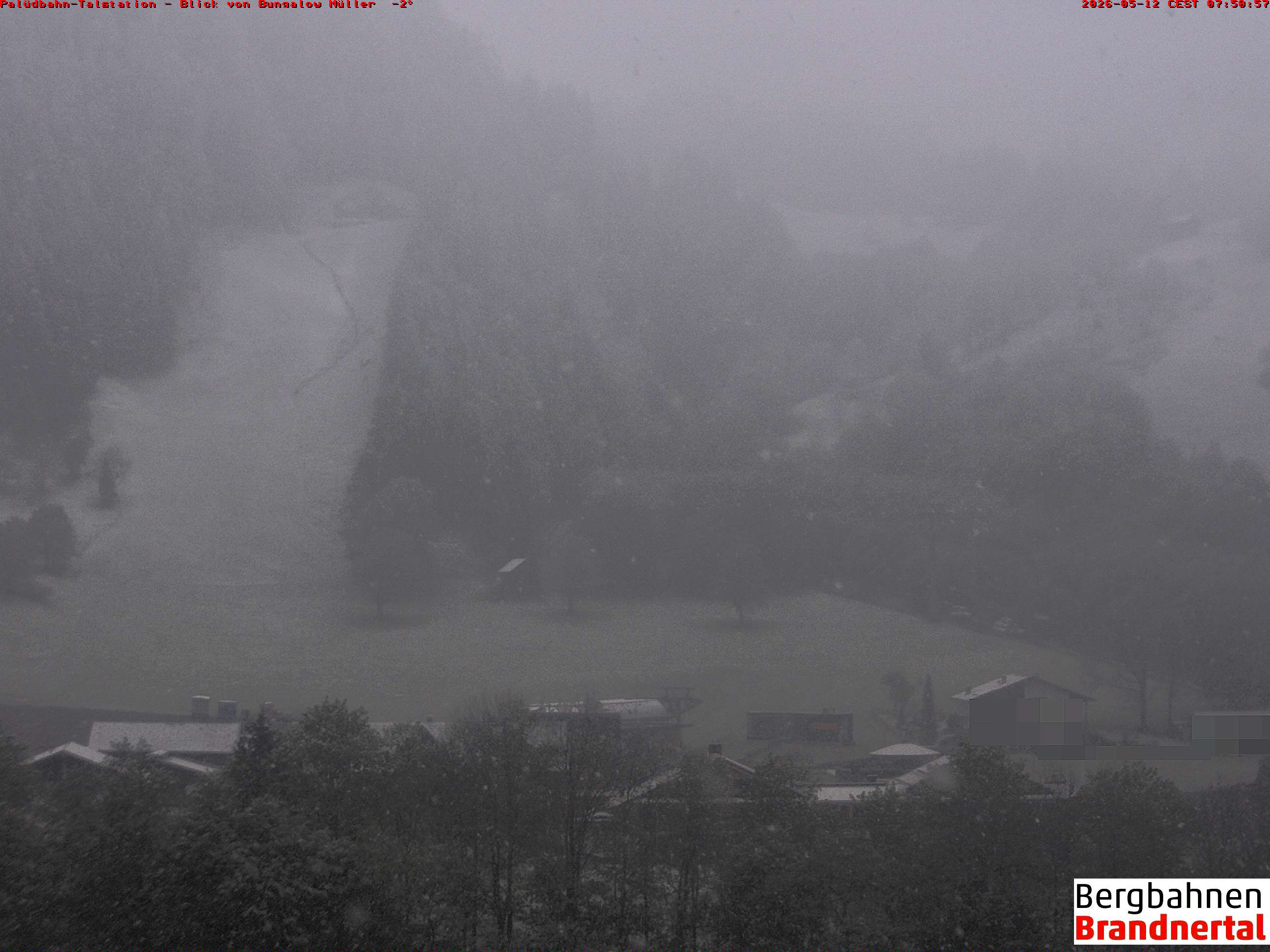 Blick auf Palüdbahn von Bungalow Müller
