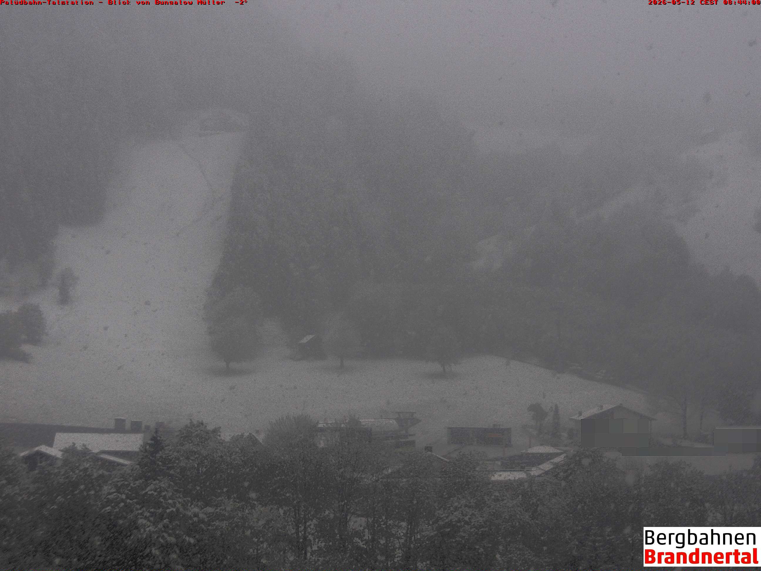 Blick auf Palüdbahn von Bungalow Müller