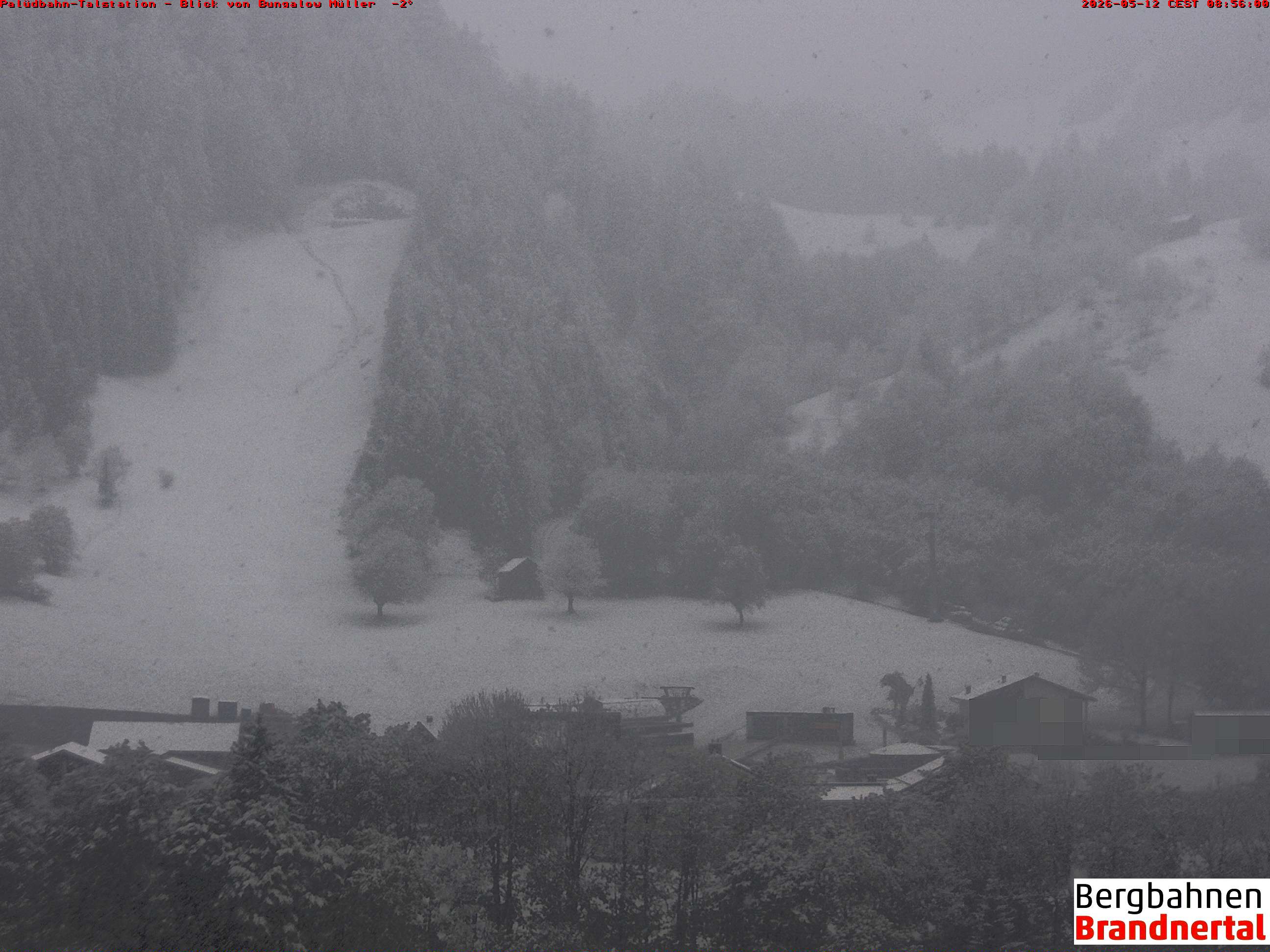 Blick auf Palüdbahn von Bungalow Müller