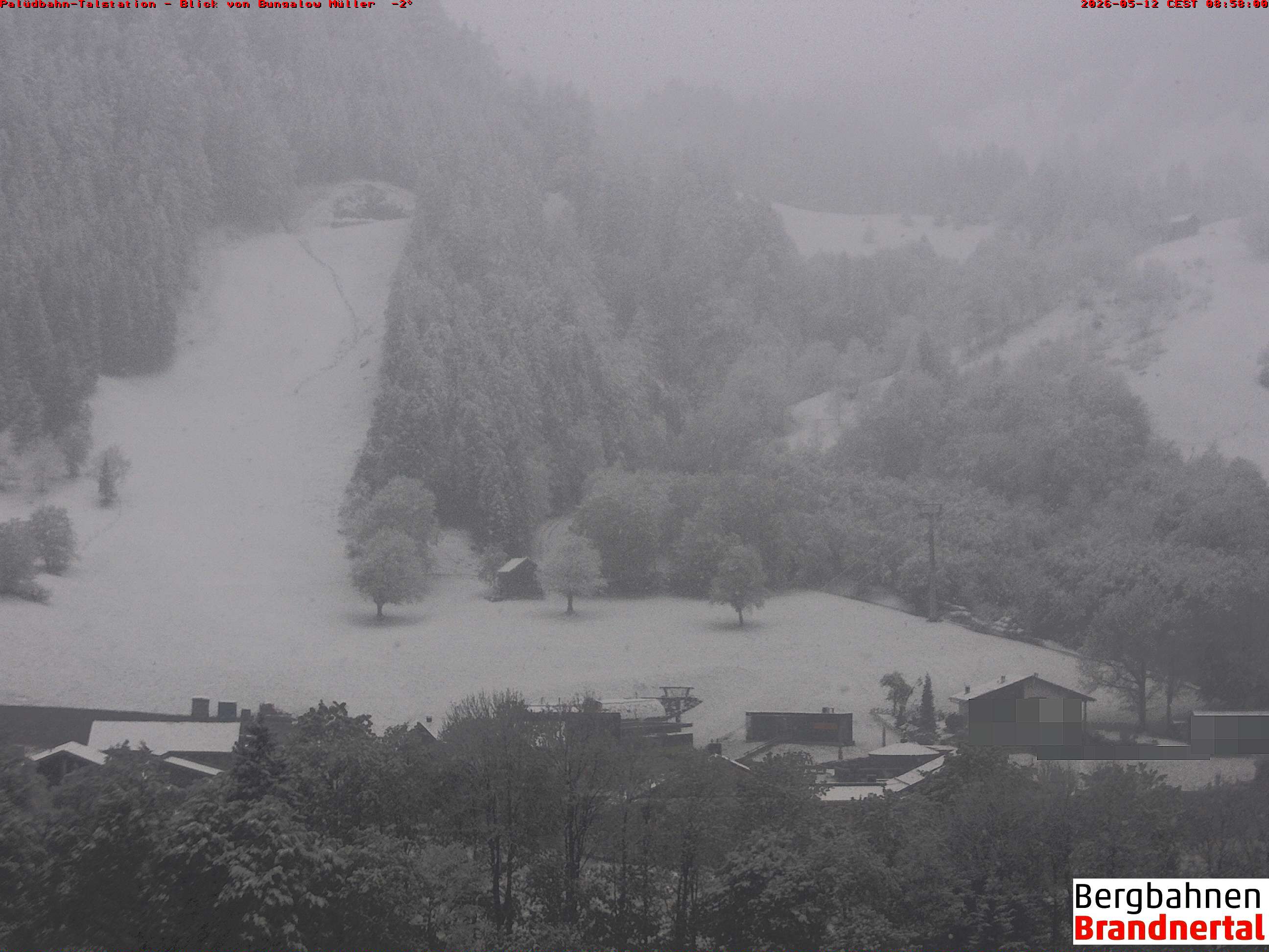 Blick auf Palüdbahn von Bungalow Müller