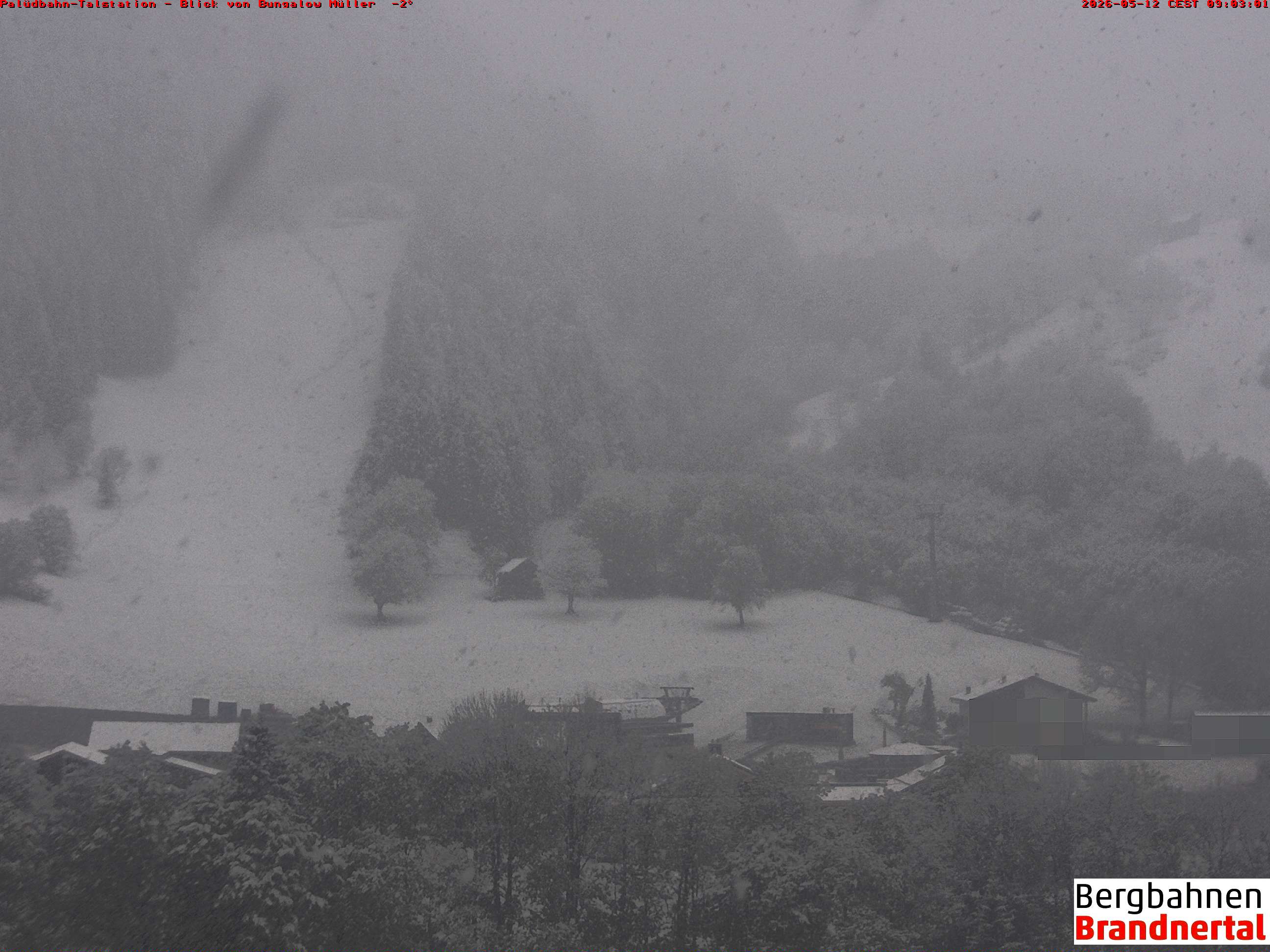 Blick auf Palüdbahn von Bungalow Müller