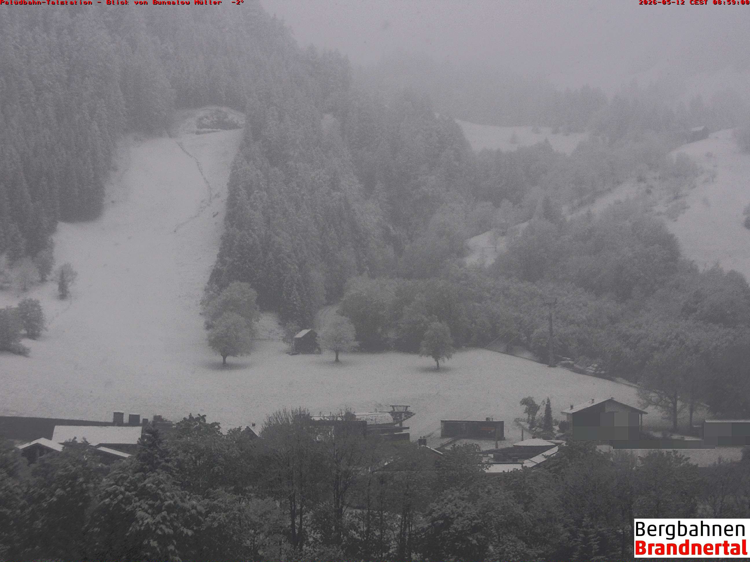 Blick auf Palüdbahn von Bungalow Müller