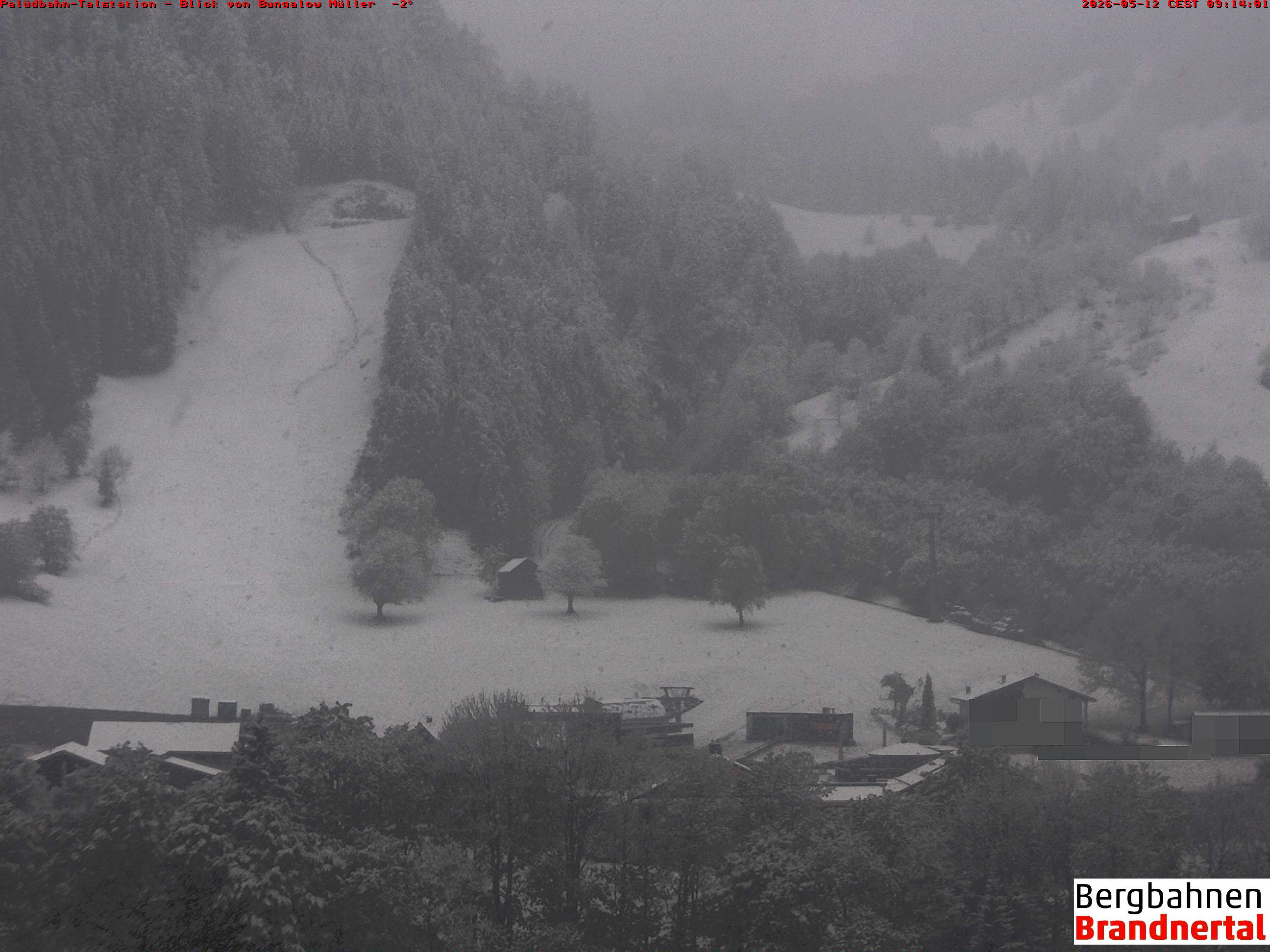 Blick auf Palüdbahn von Bungalow Müller