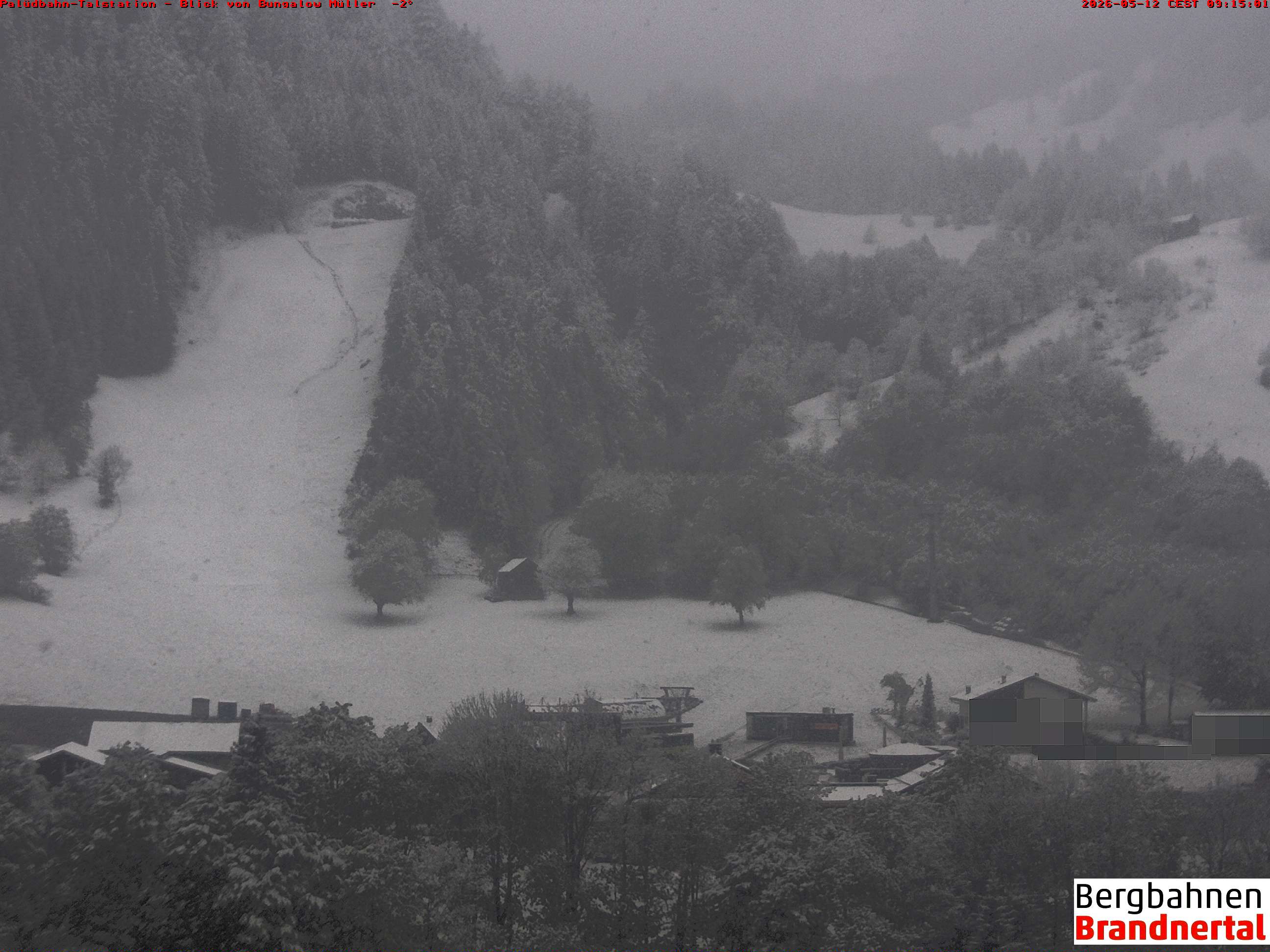 Blick auf Palüdbahn von Bungalow Müller